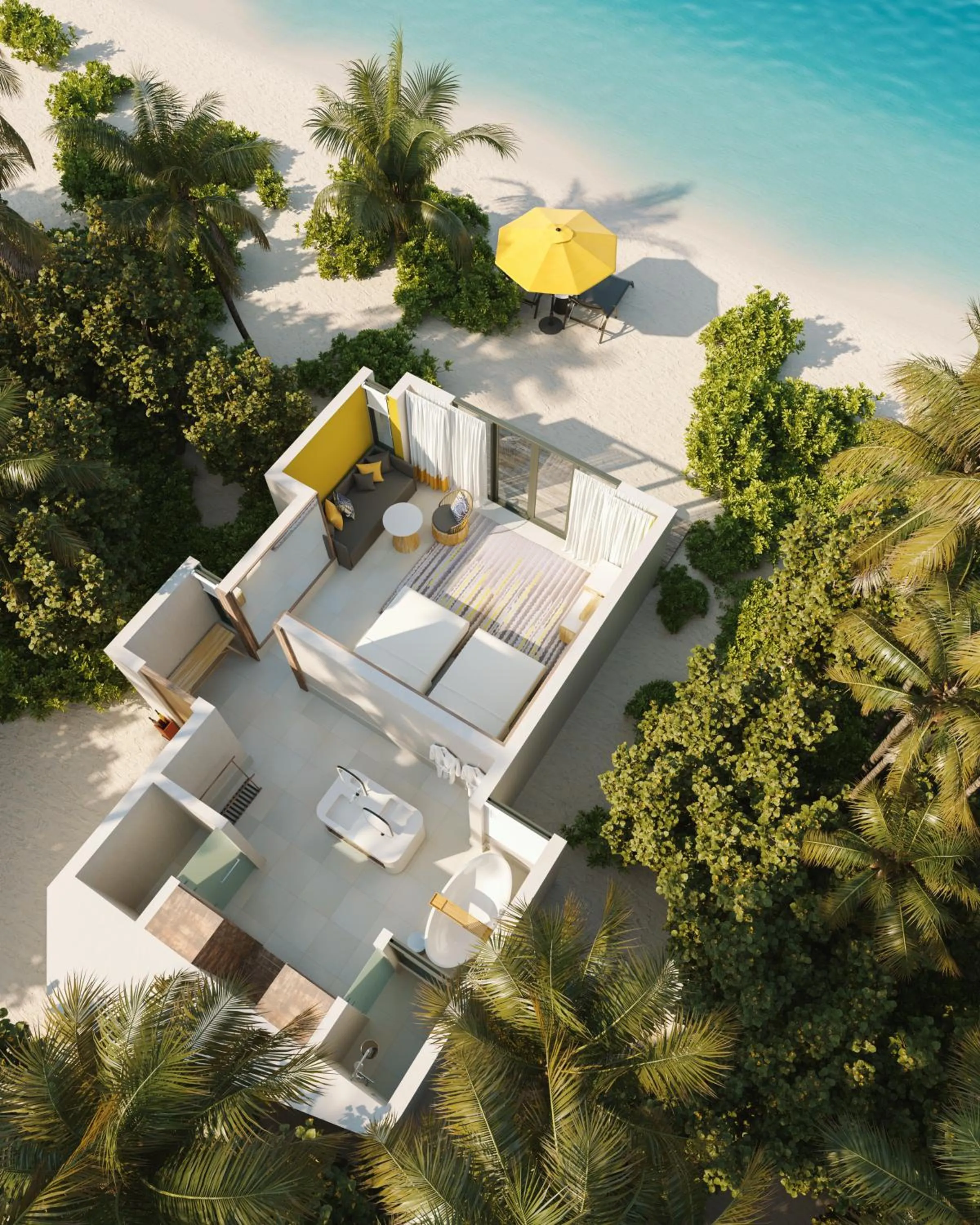 Floor plan in Hard Rock Hotel Maldives - FREE transfer for stays from 01st Mar to 31st Oct 2026