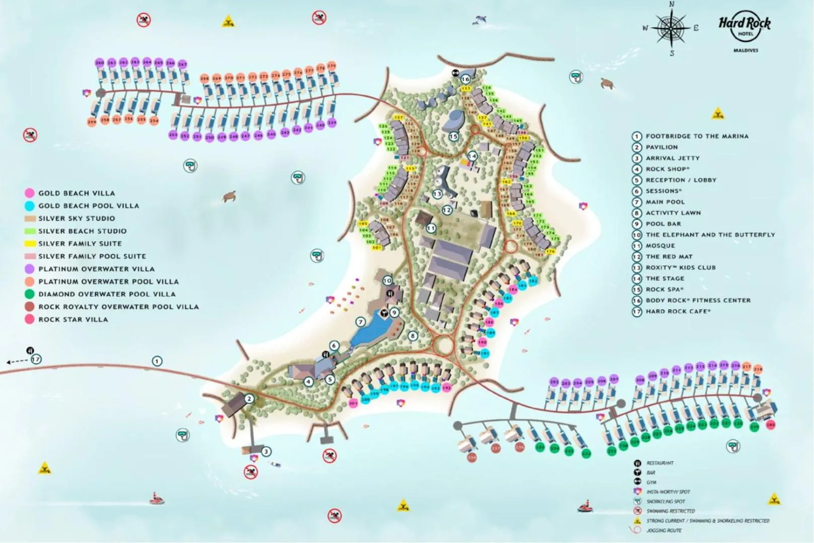 Restaurant/places to eat in Hard Rock Hotel Maldives - FREE transfer for stays from 01st Mar to 31st Oct 2026