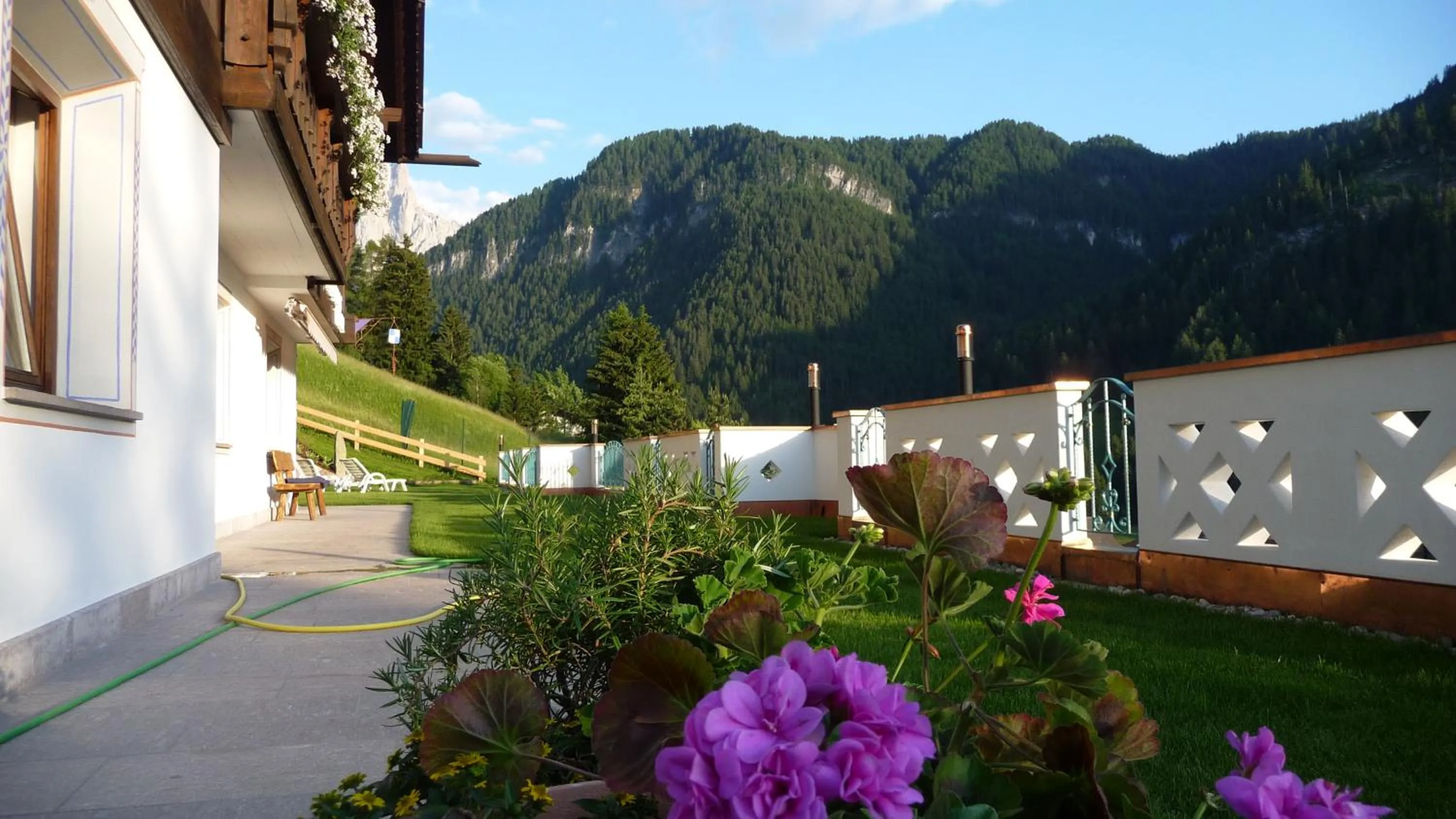 Mountain view in Residence Prapoz