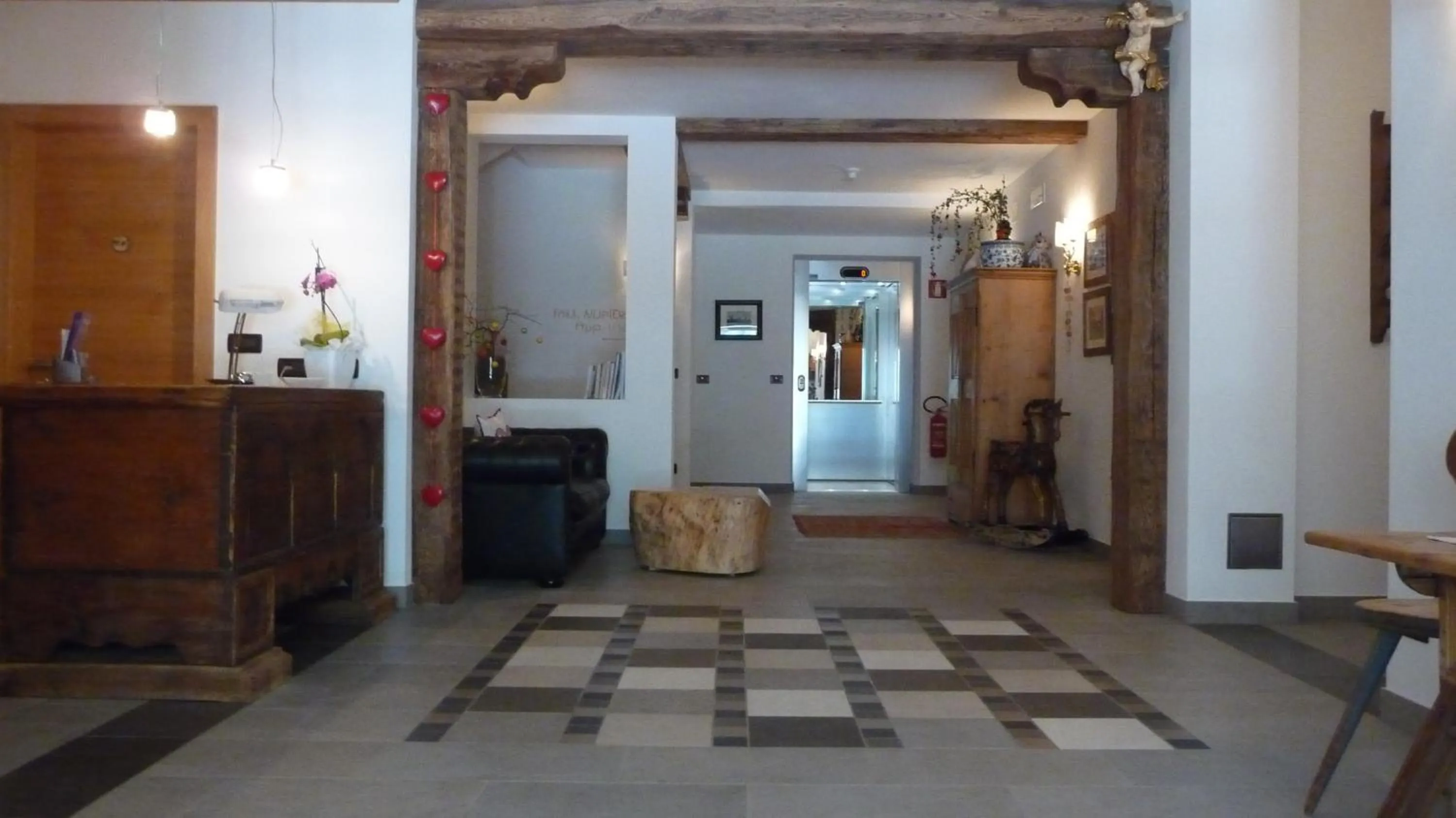 Lobby or reception in Residence Prapoz