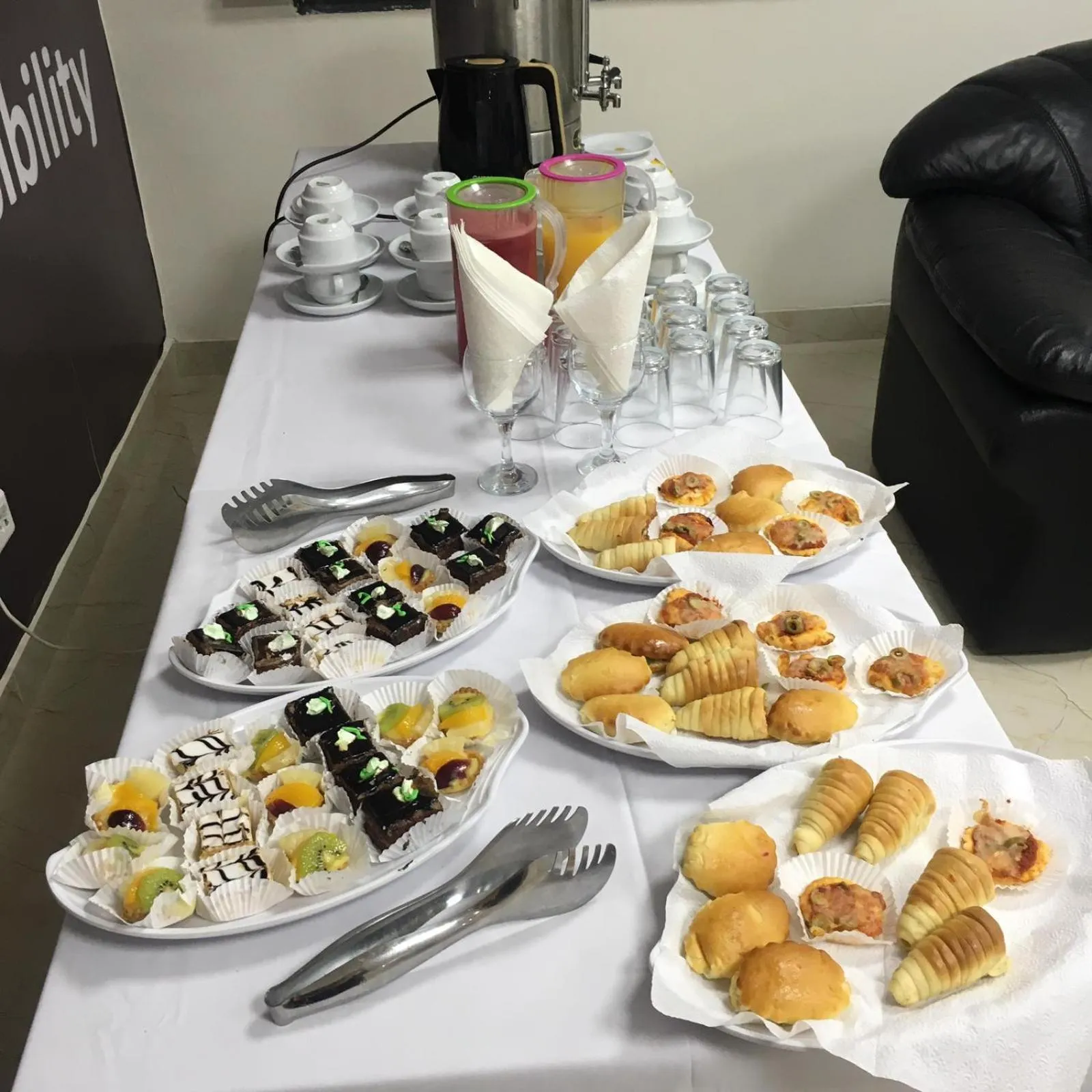 Buffet breakfast in Capital Hotel Djibouti