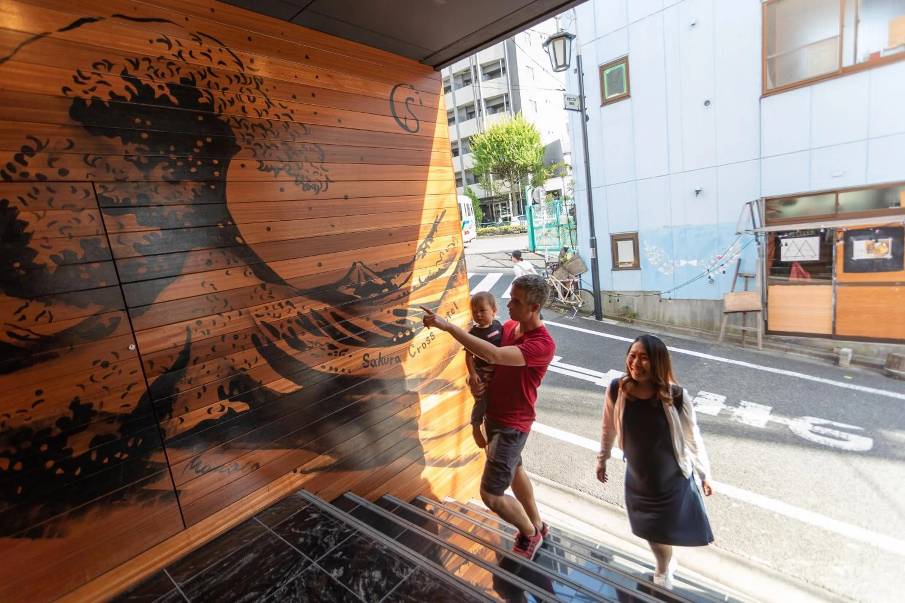 Facade/entrance in Sakura Cross Hotel Shinjuku East
