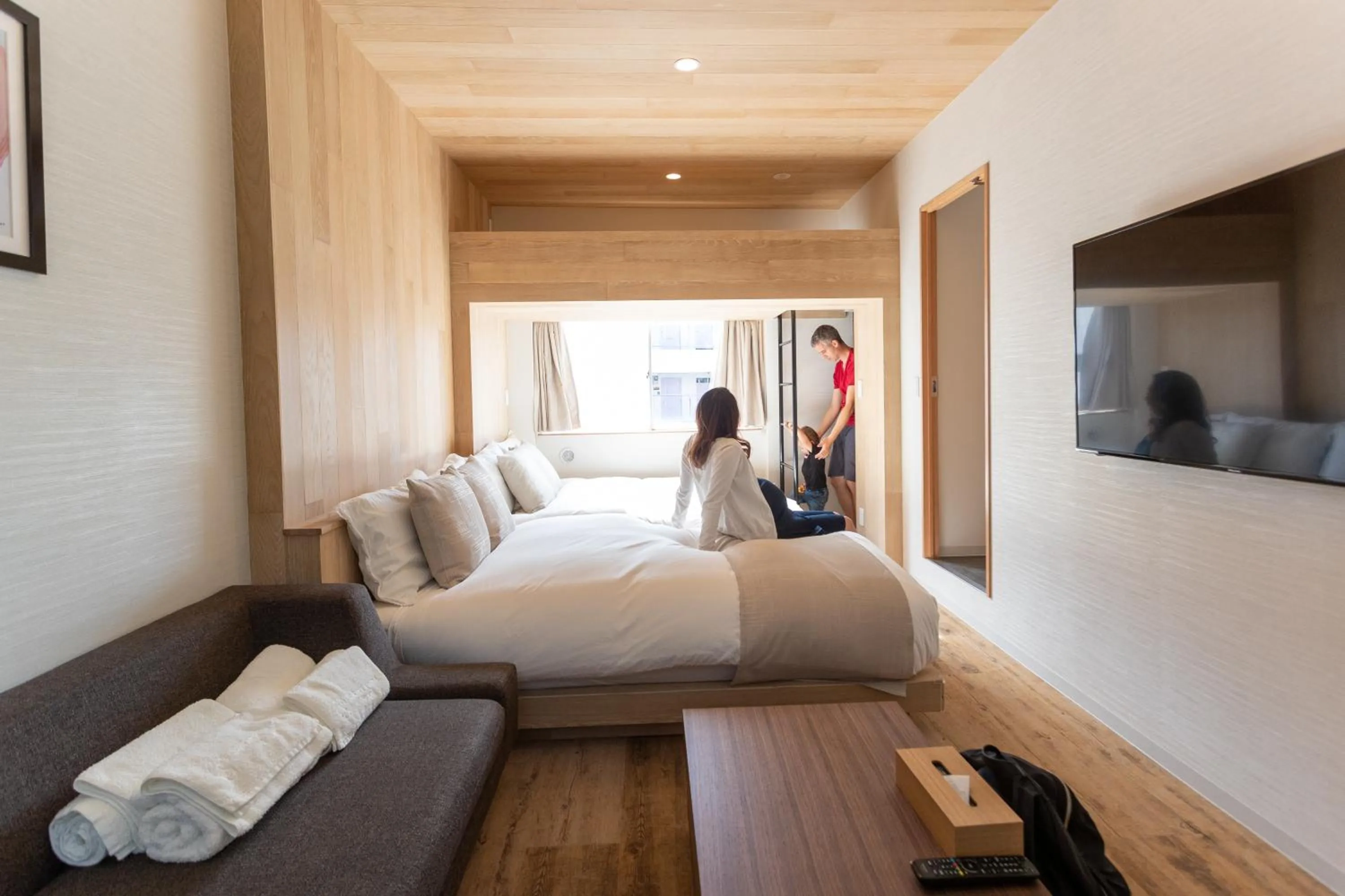 Photo of the whole room, Bed in Sakura Cross Hotel Shinjuku East