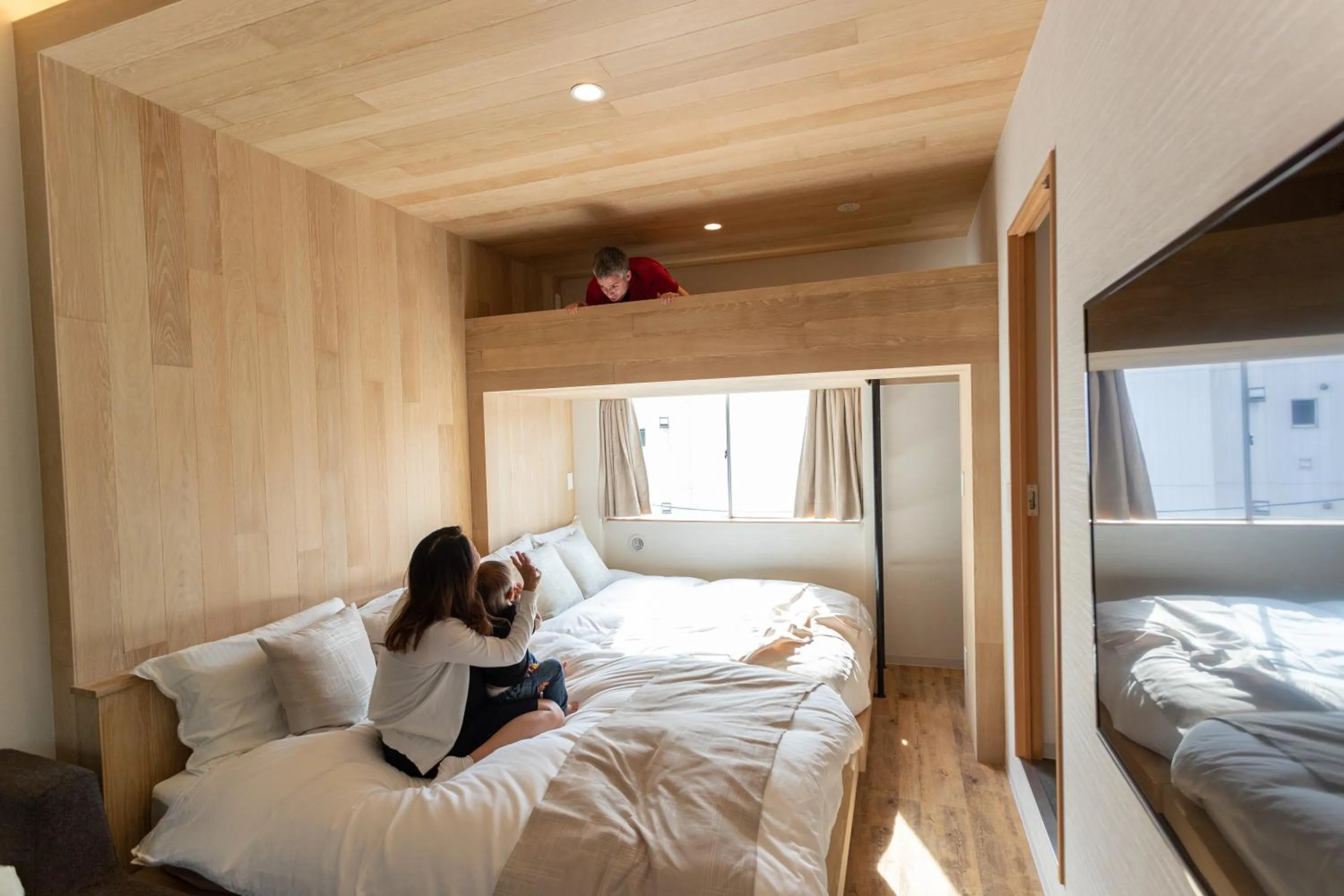 Bed in Sakura Cross Hotel Shinjuku East