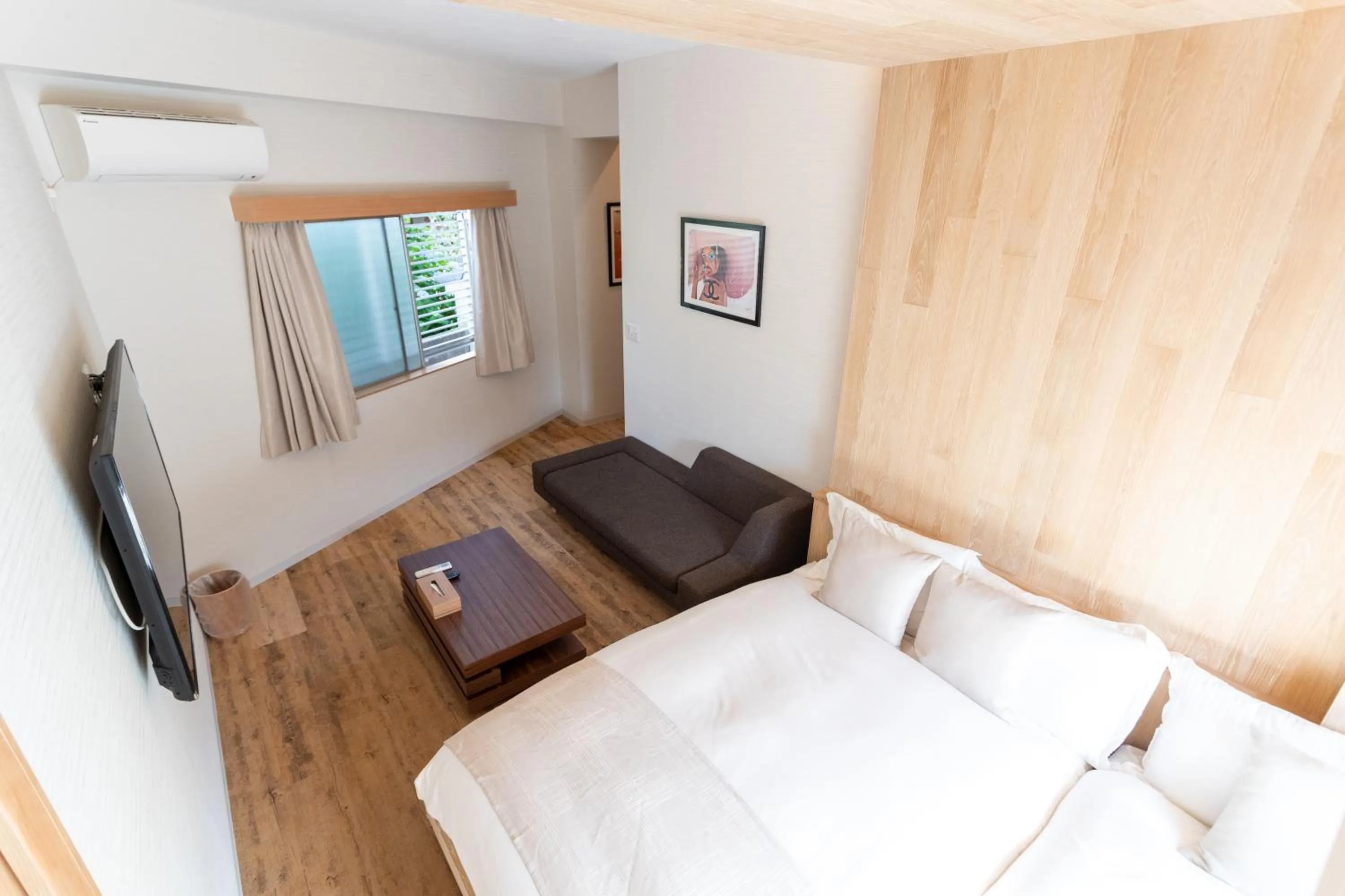 Bed in Sakura Cross Hotel Shinjuku East