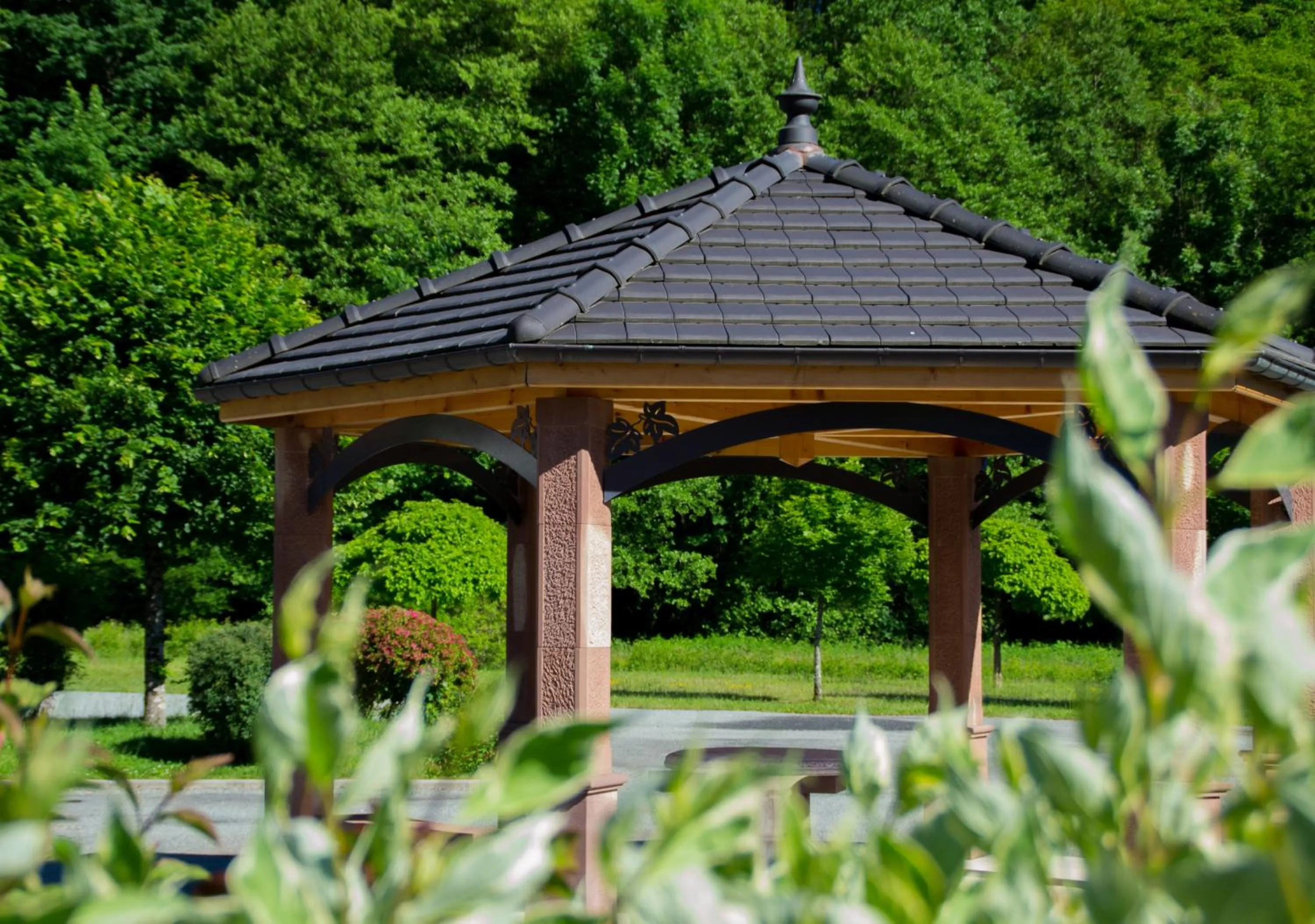 Property building in Le Rhien Hôtel-Restaurant