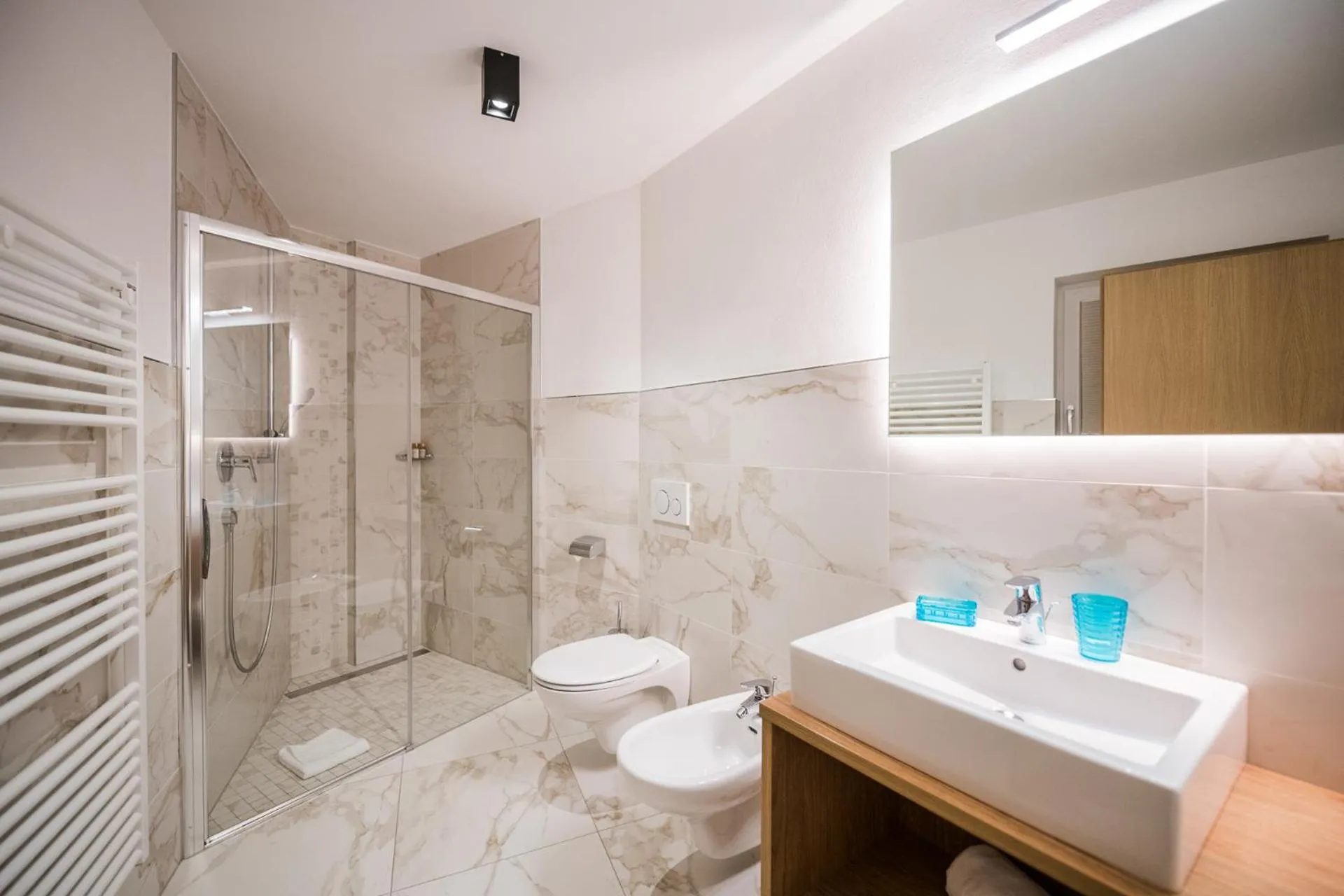 Bathroom in Hotel Rodella