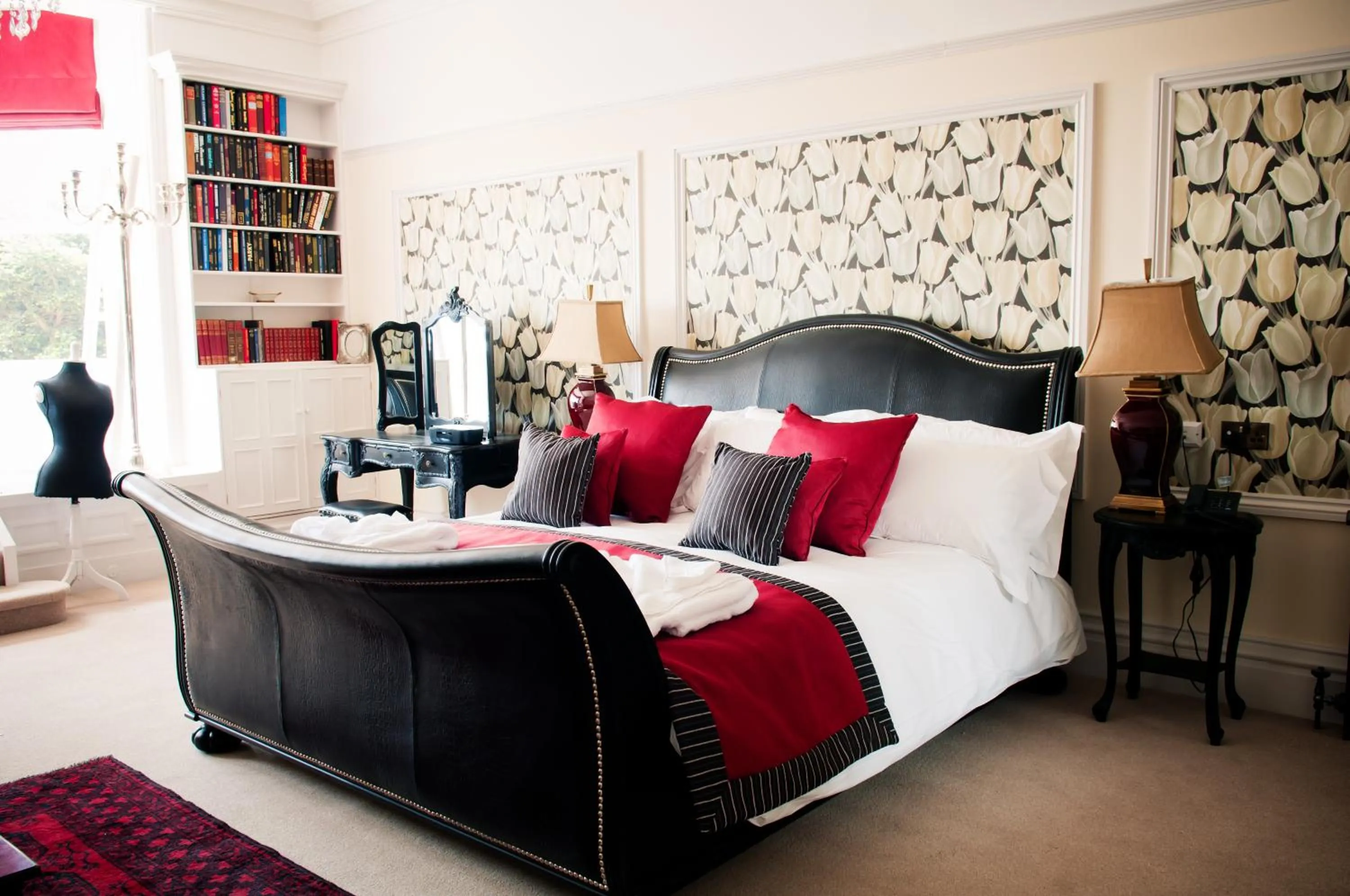 Bedroom, Bed in Château Rhianfa