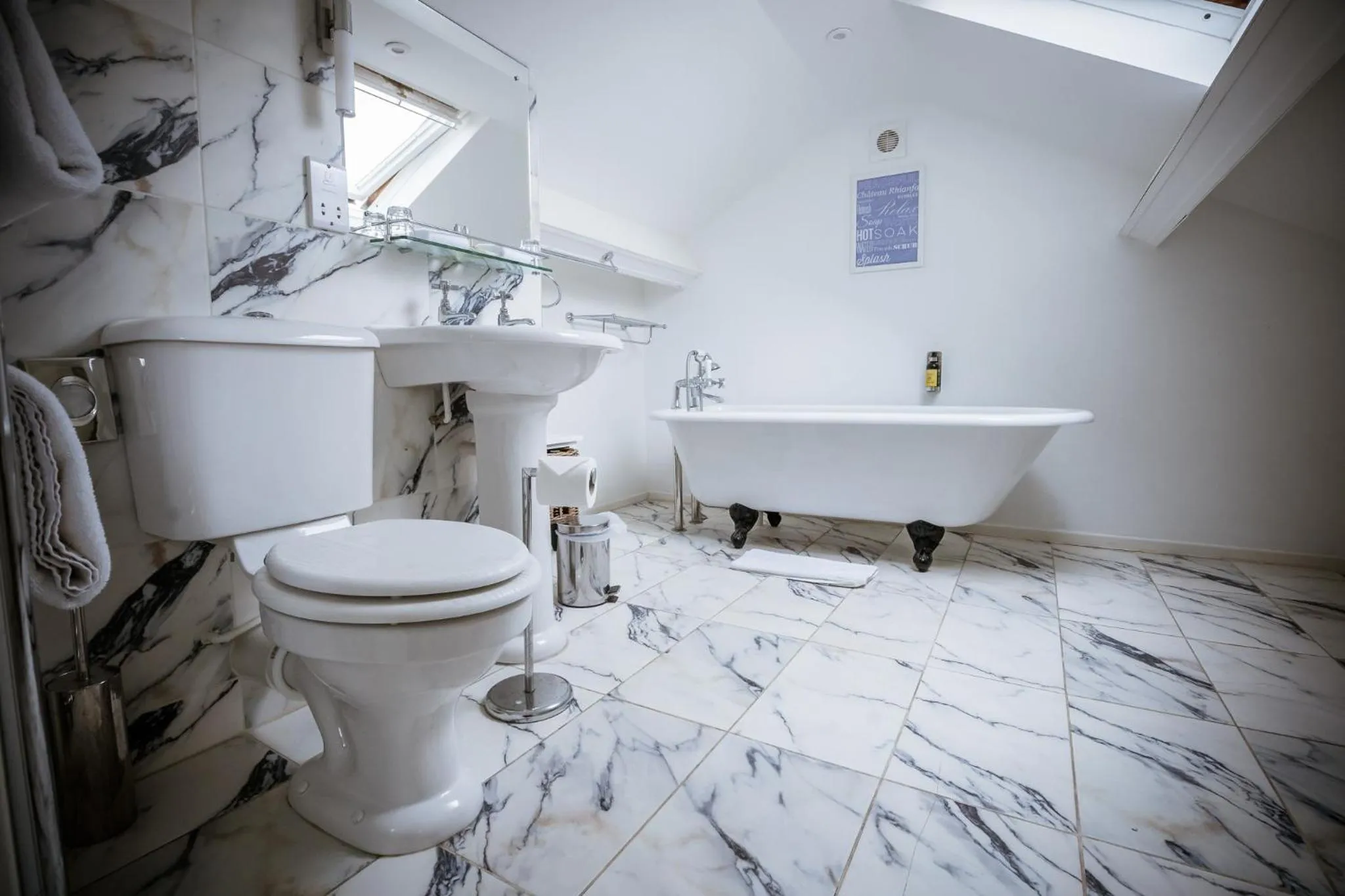 Bathroom in Château Rhianfa