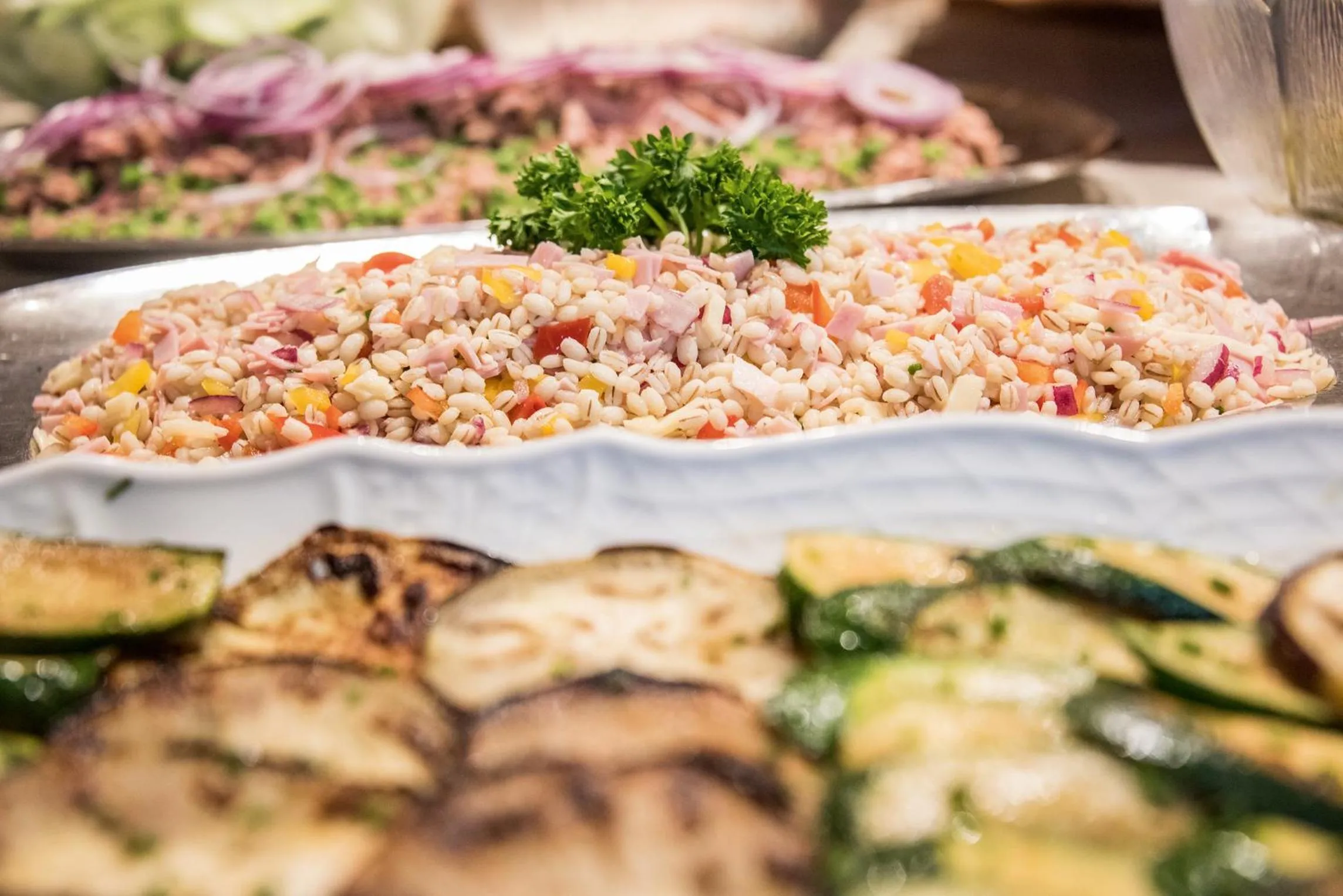 Food close-up in Vitaurina Royal Hotel