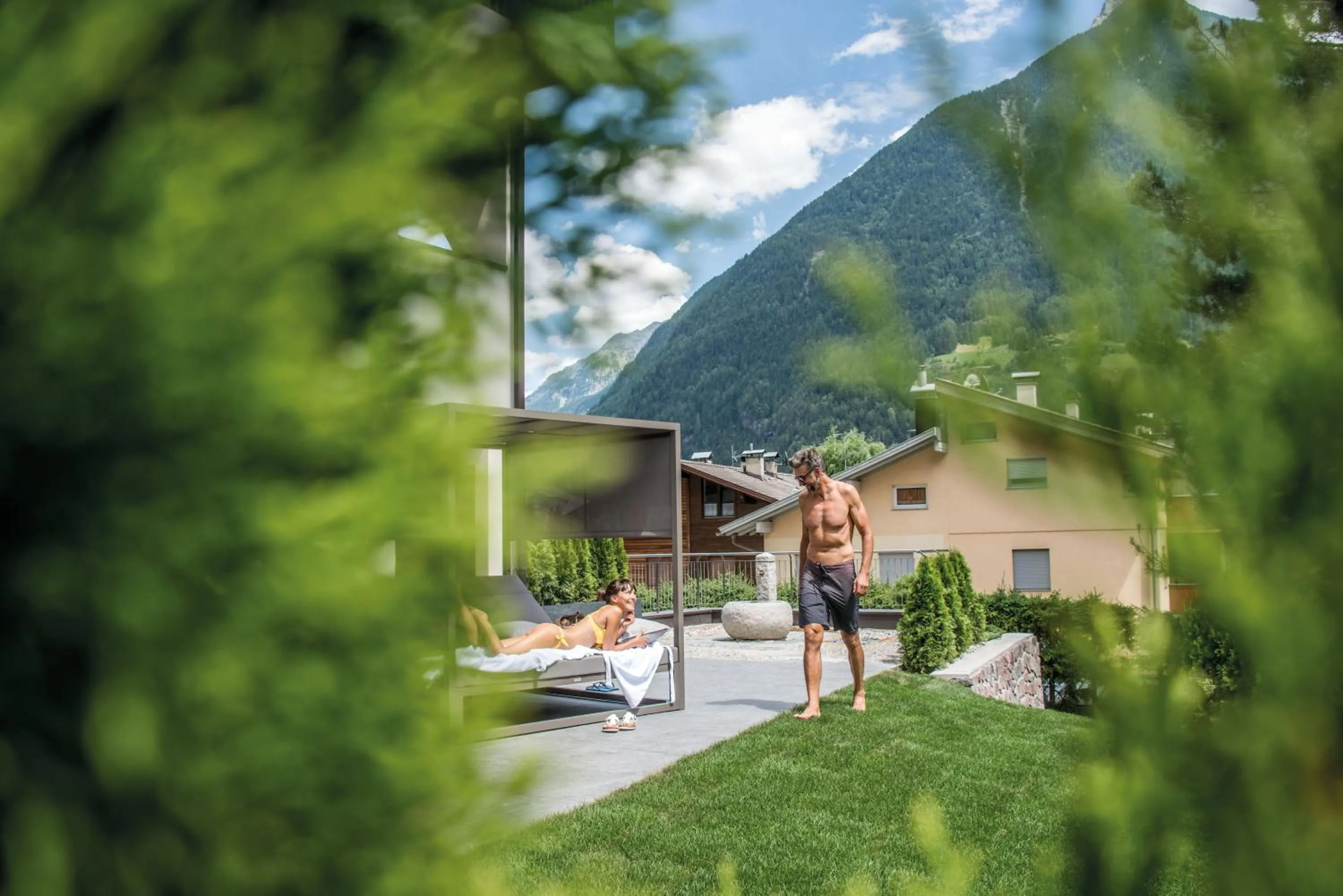 Patio in Vitaurina Royal Hotel