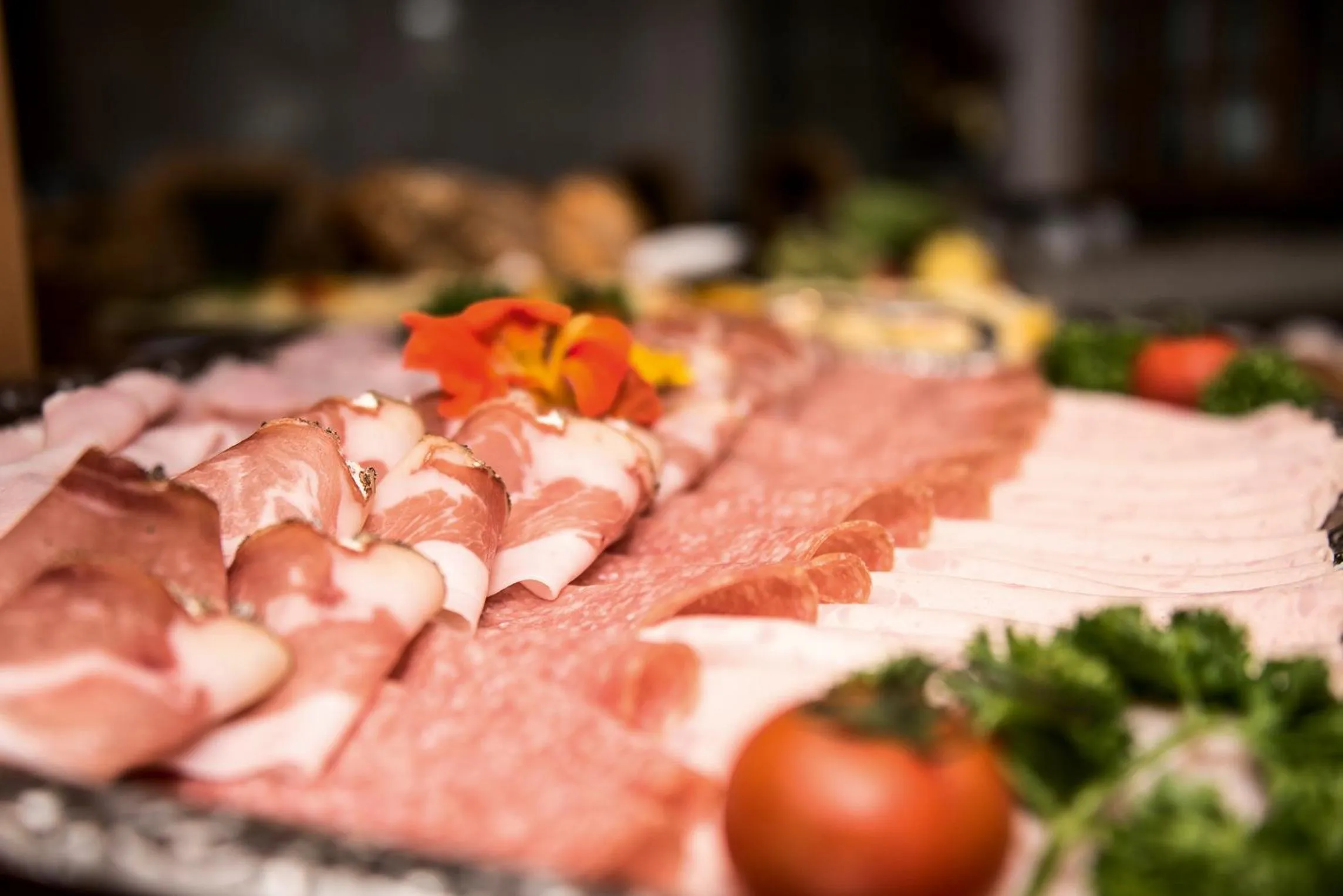 Food close-up in Vitaurina Royal Hotel