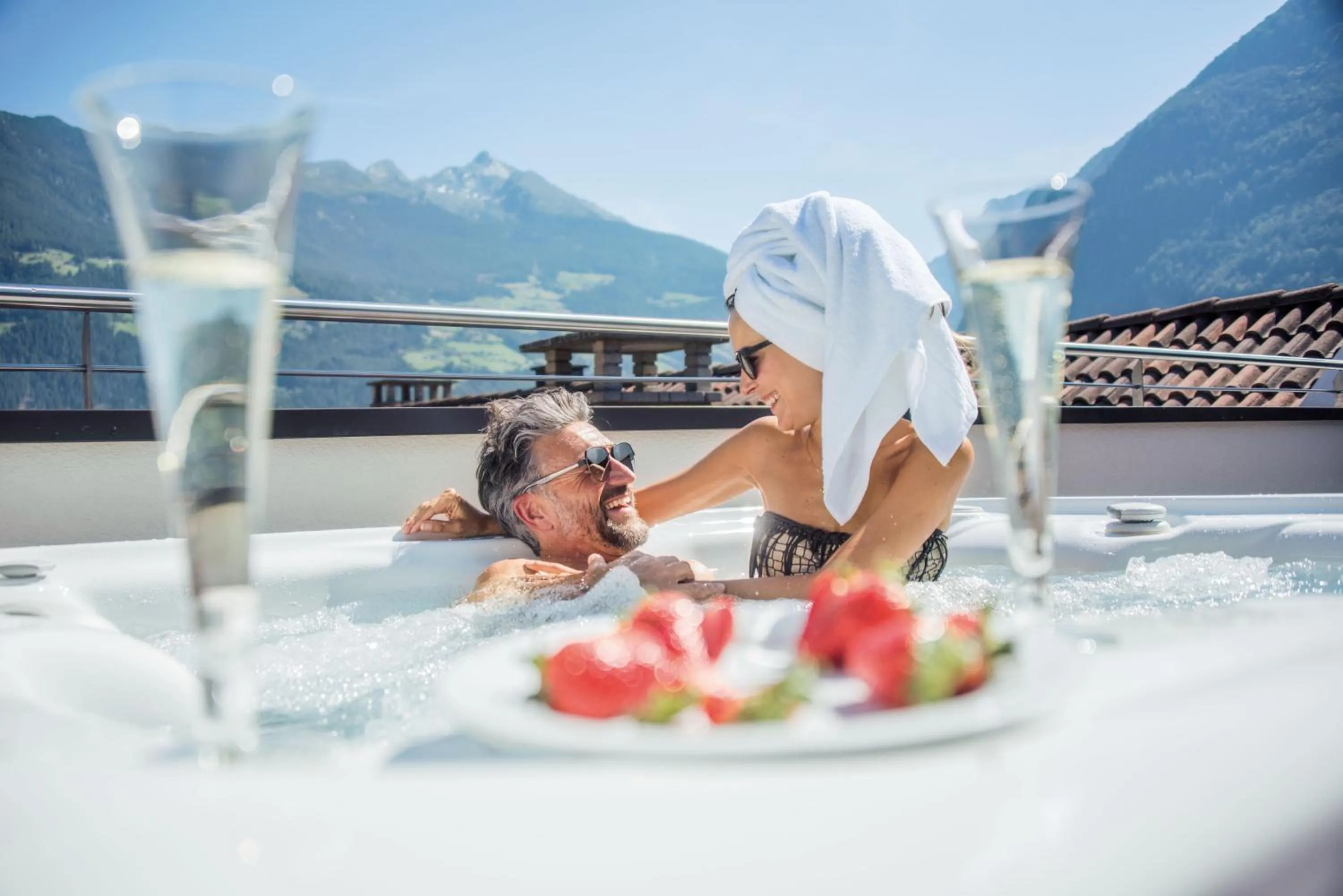 Hot Tub in Vitaurina Royal Hotel