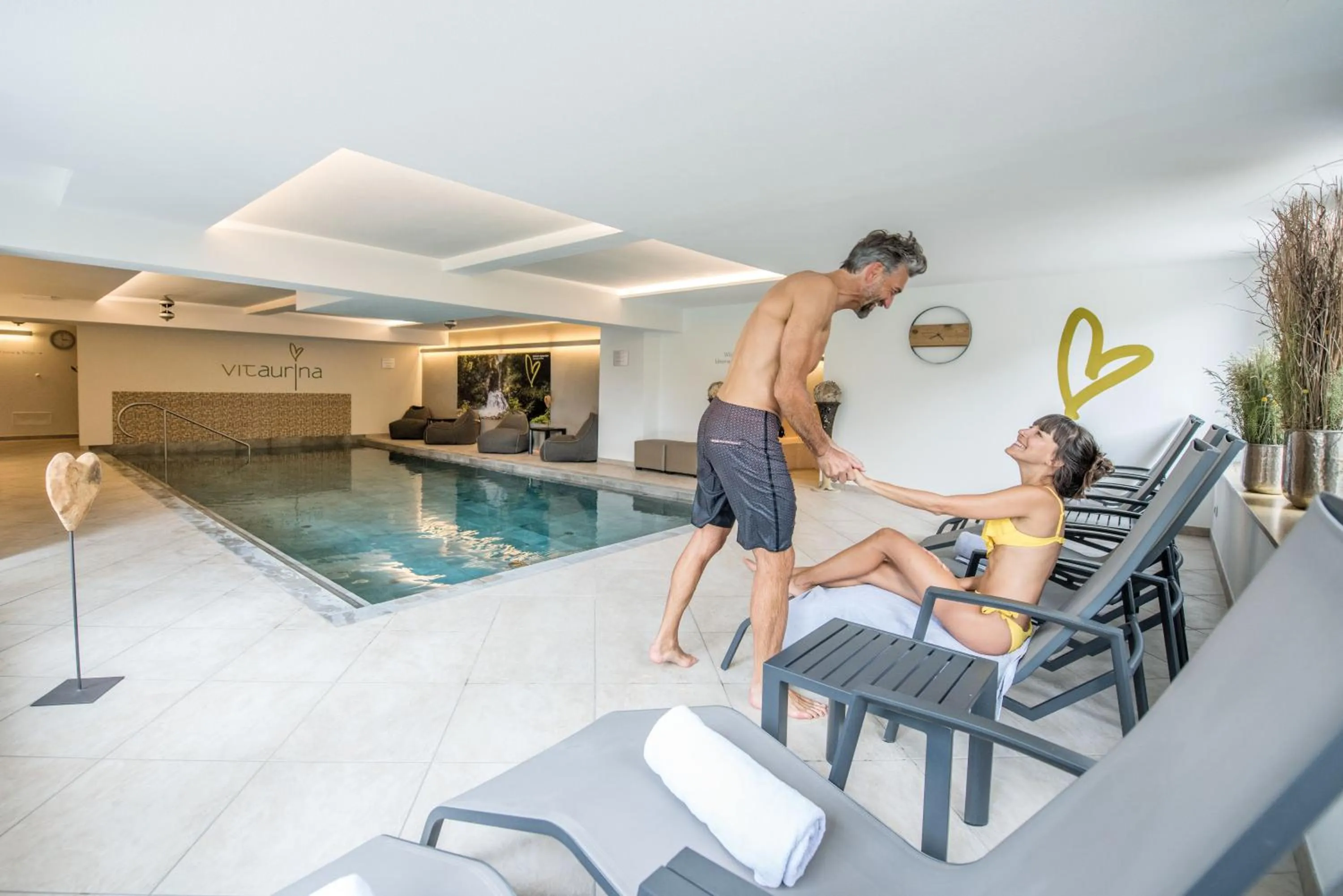 Swimming pool in Vitaurina Royal Hotel