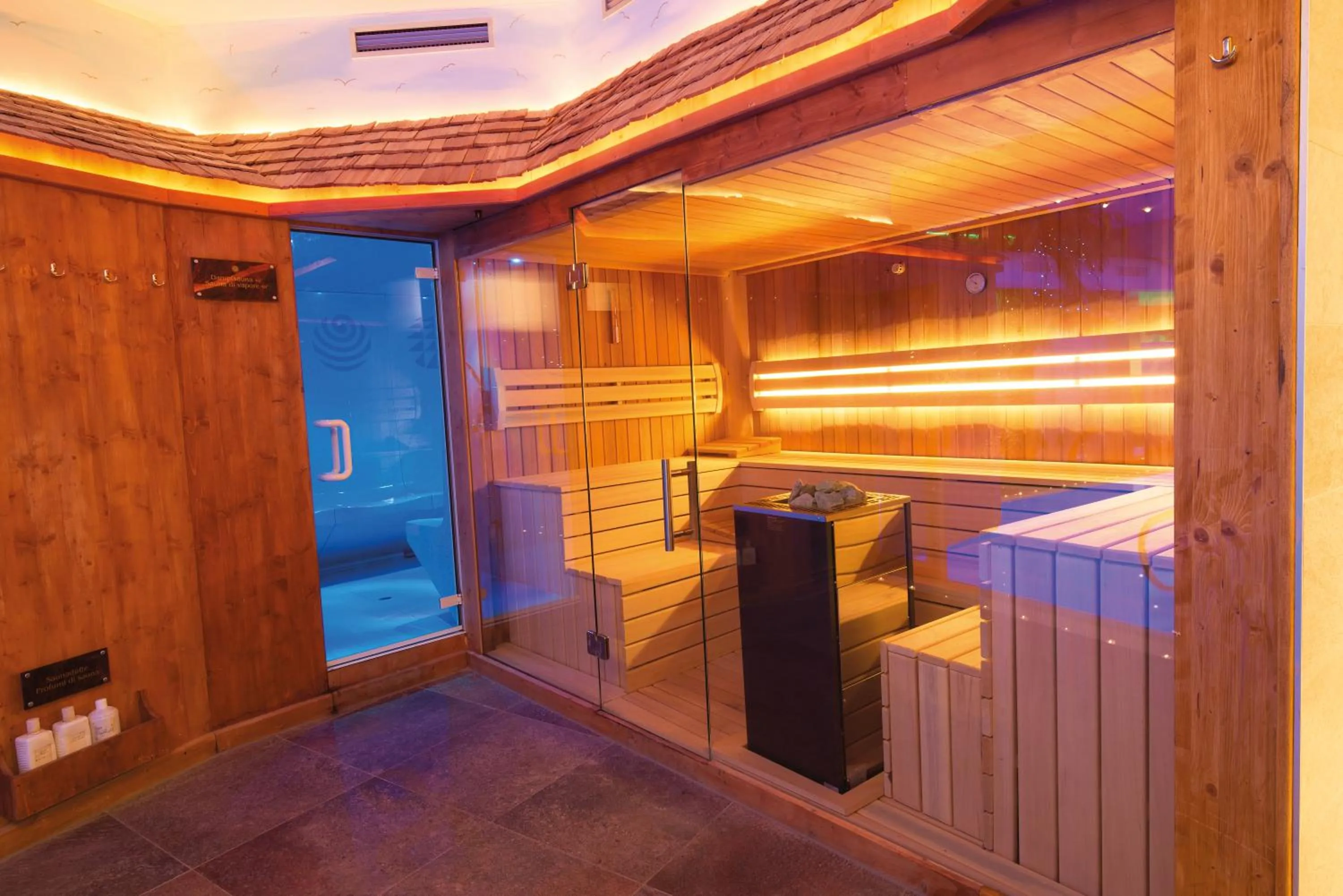 Sauna in Hotel Engel