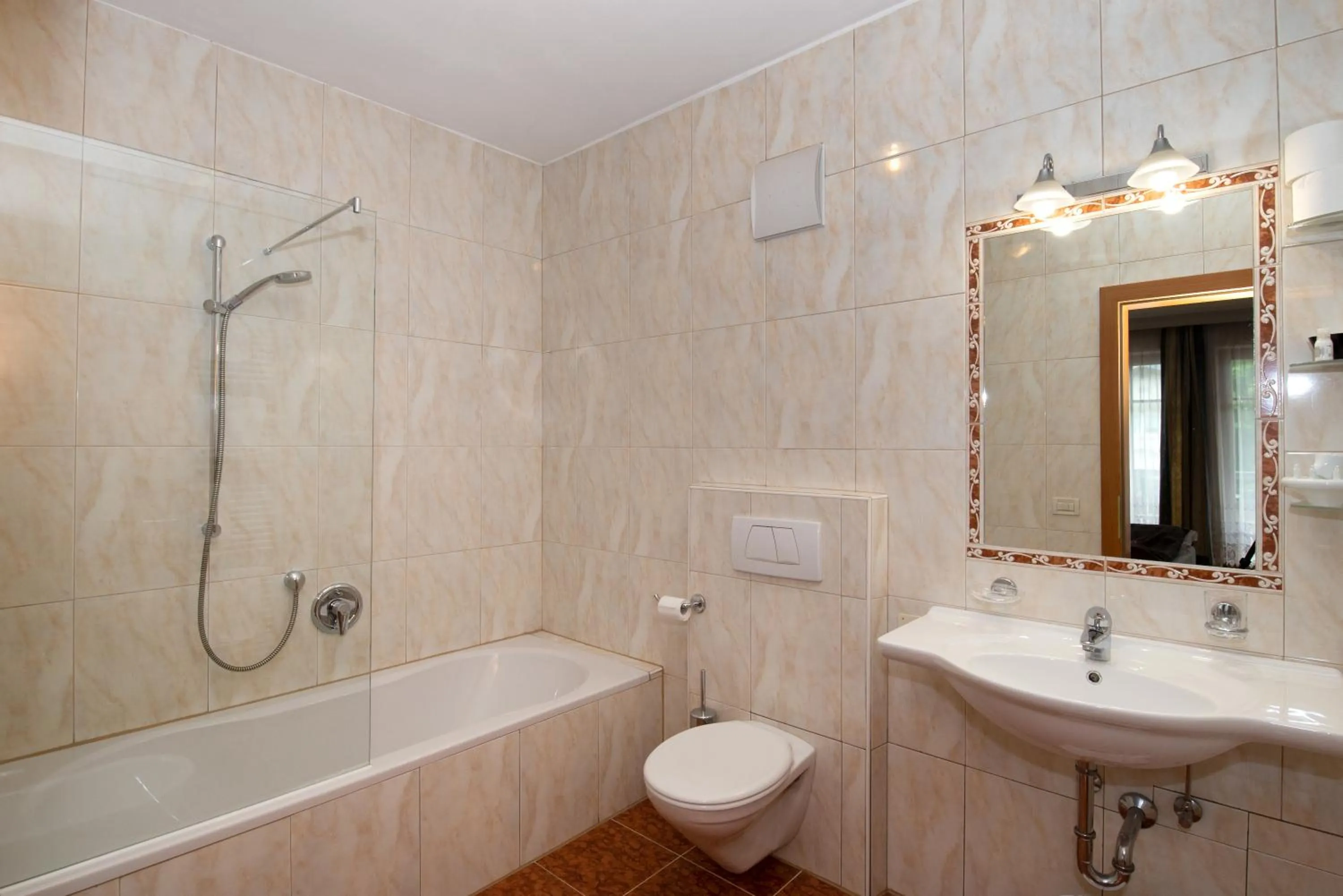 Bathroom in Hotel Engel