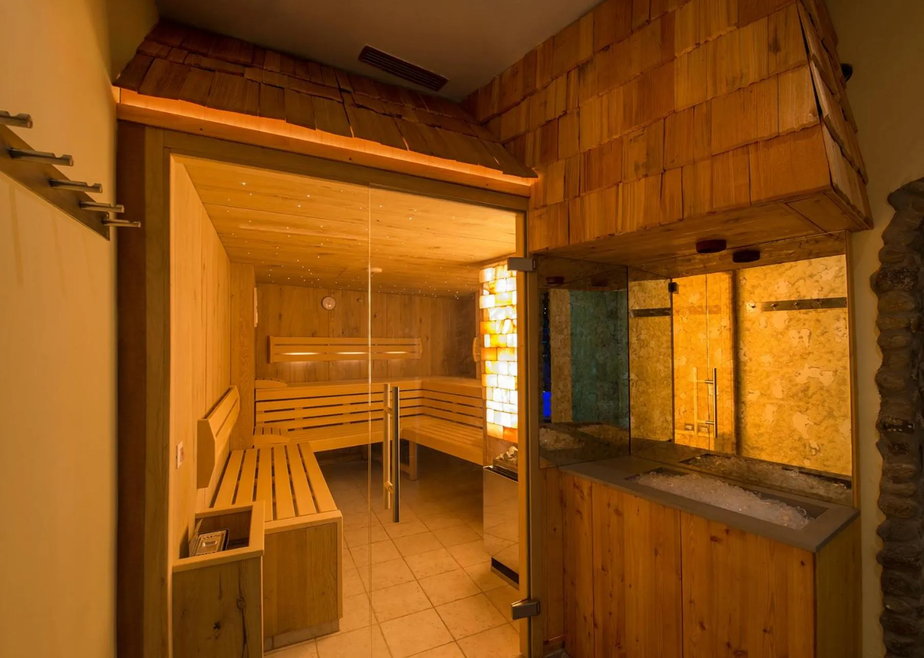 Sauna in Hotel Engel