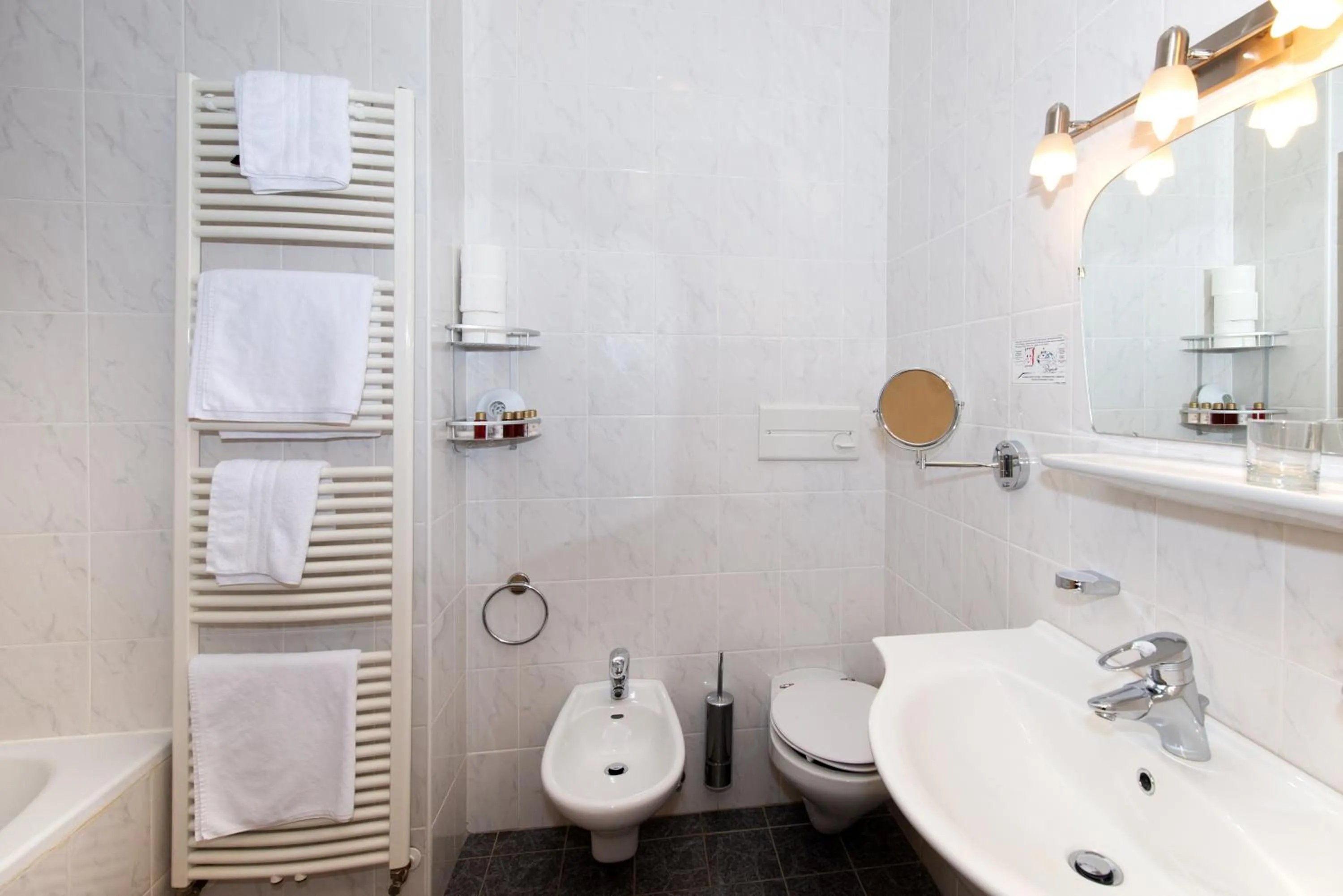 Bathroom in Hotel Engel