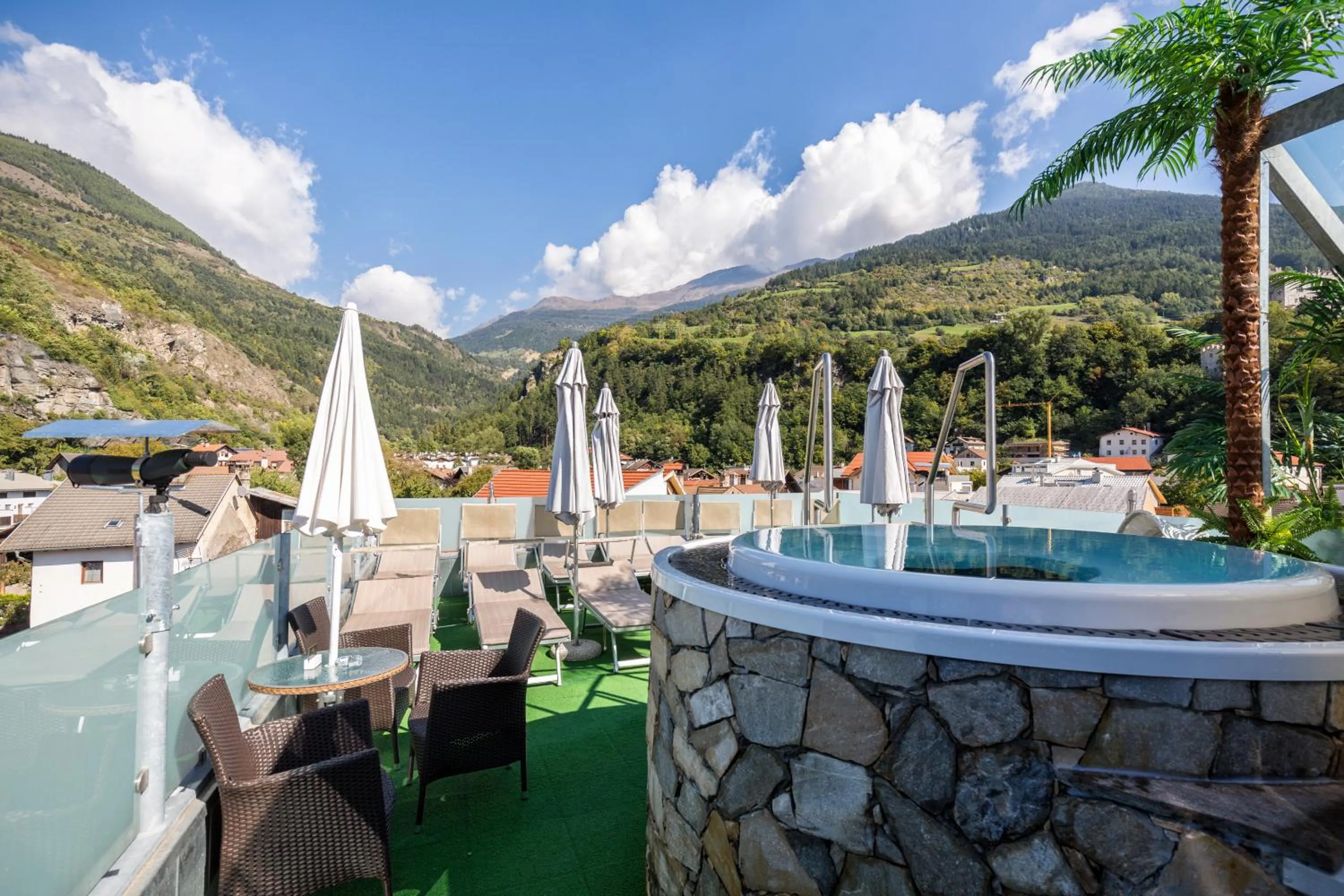 Mountain view in Hotel Engel