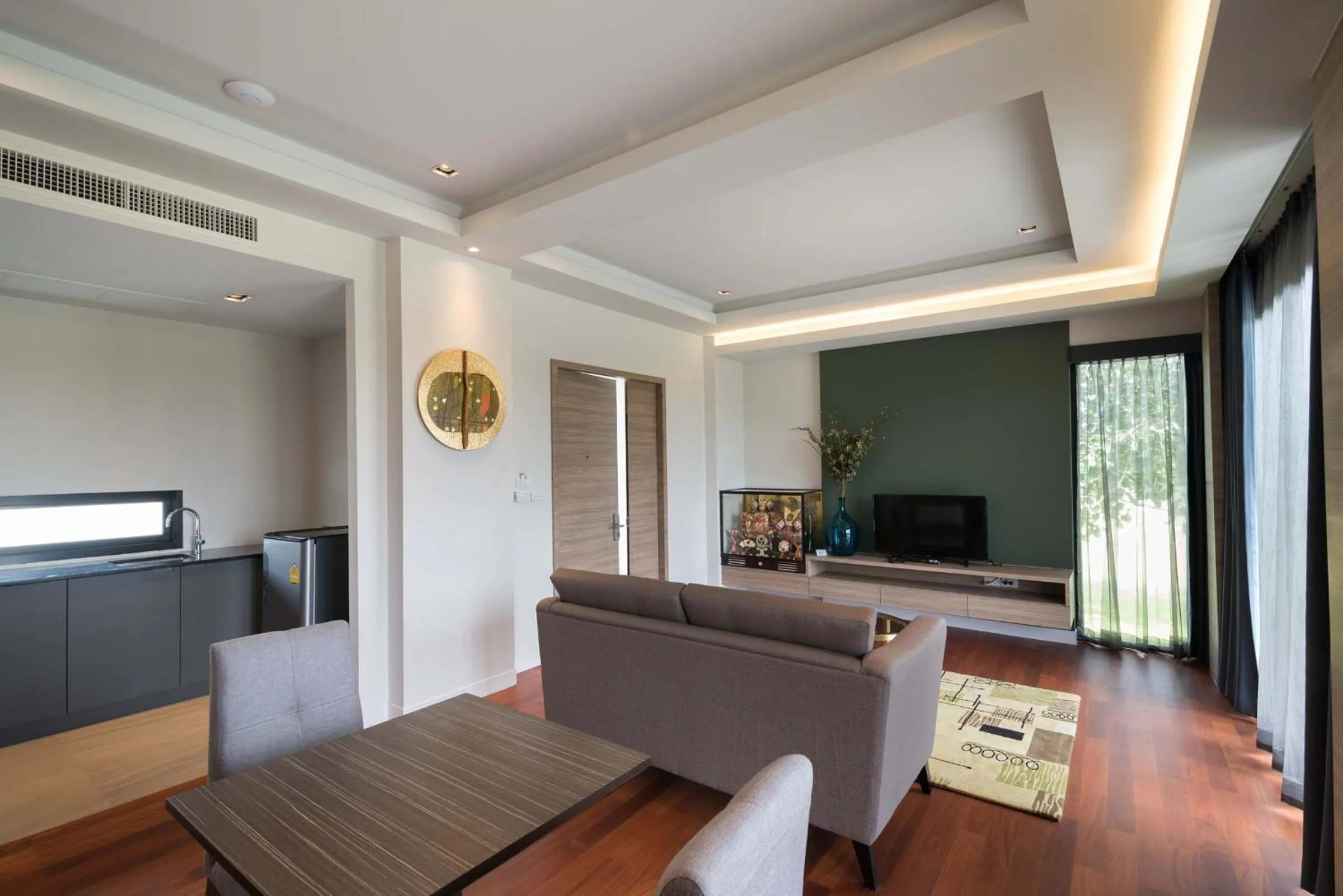 Living room in Green Ville Laguna Hotel