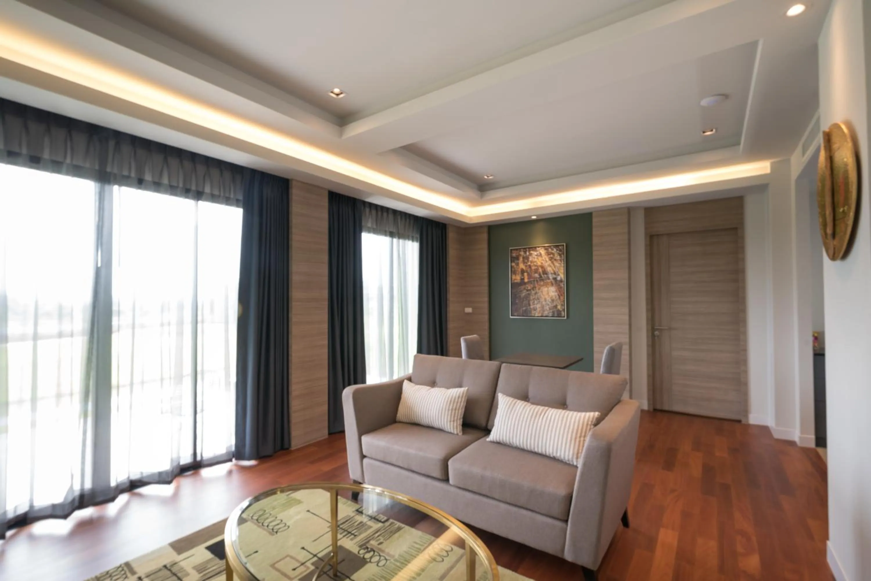 Living room in Green Ville Laguna Hotel