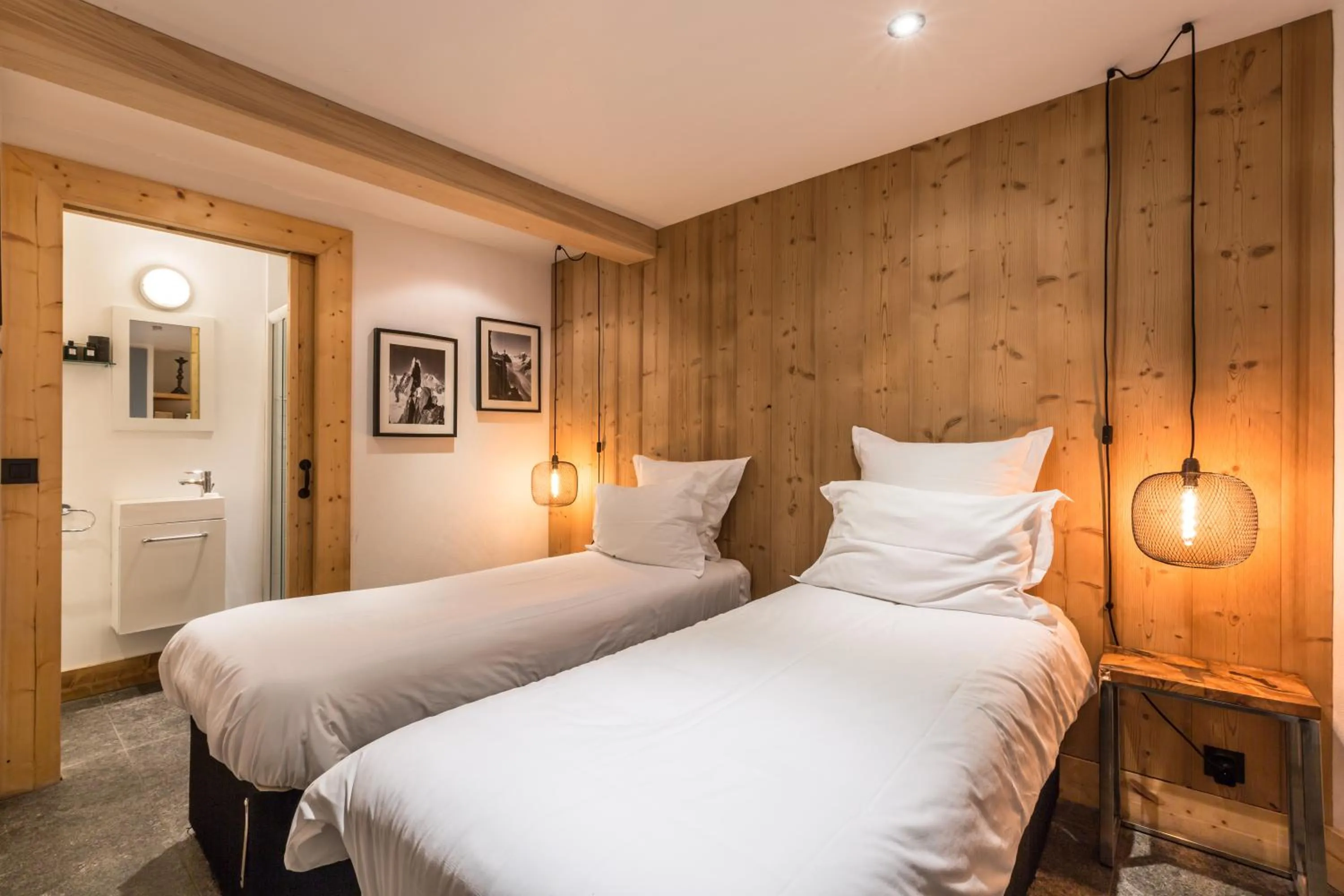 Bed in Les Rives d'Argentière