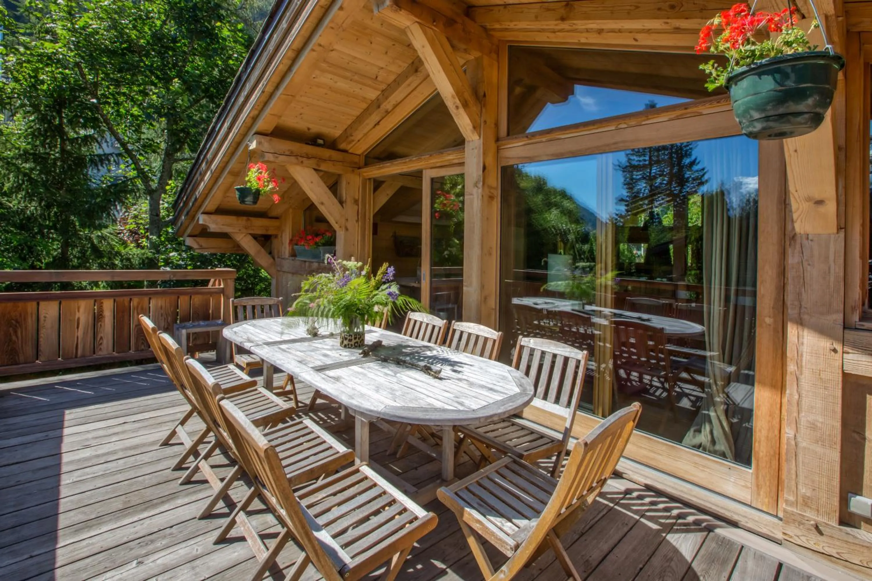 Summer in Les Rives d'Argentière