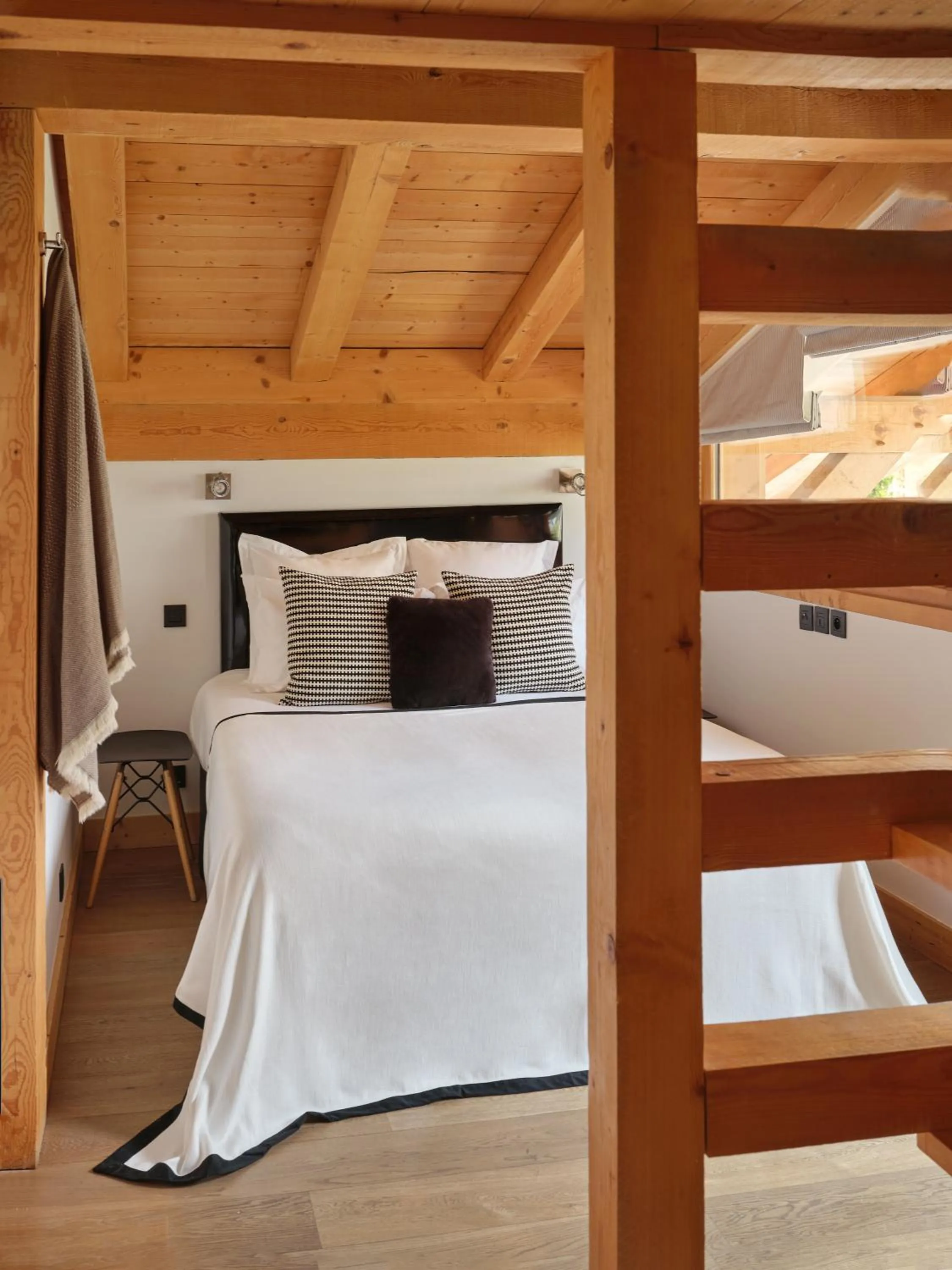 Bed in Les Rives d'Argentière