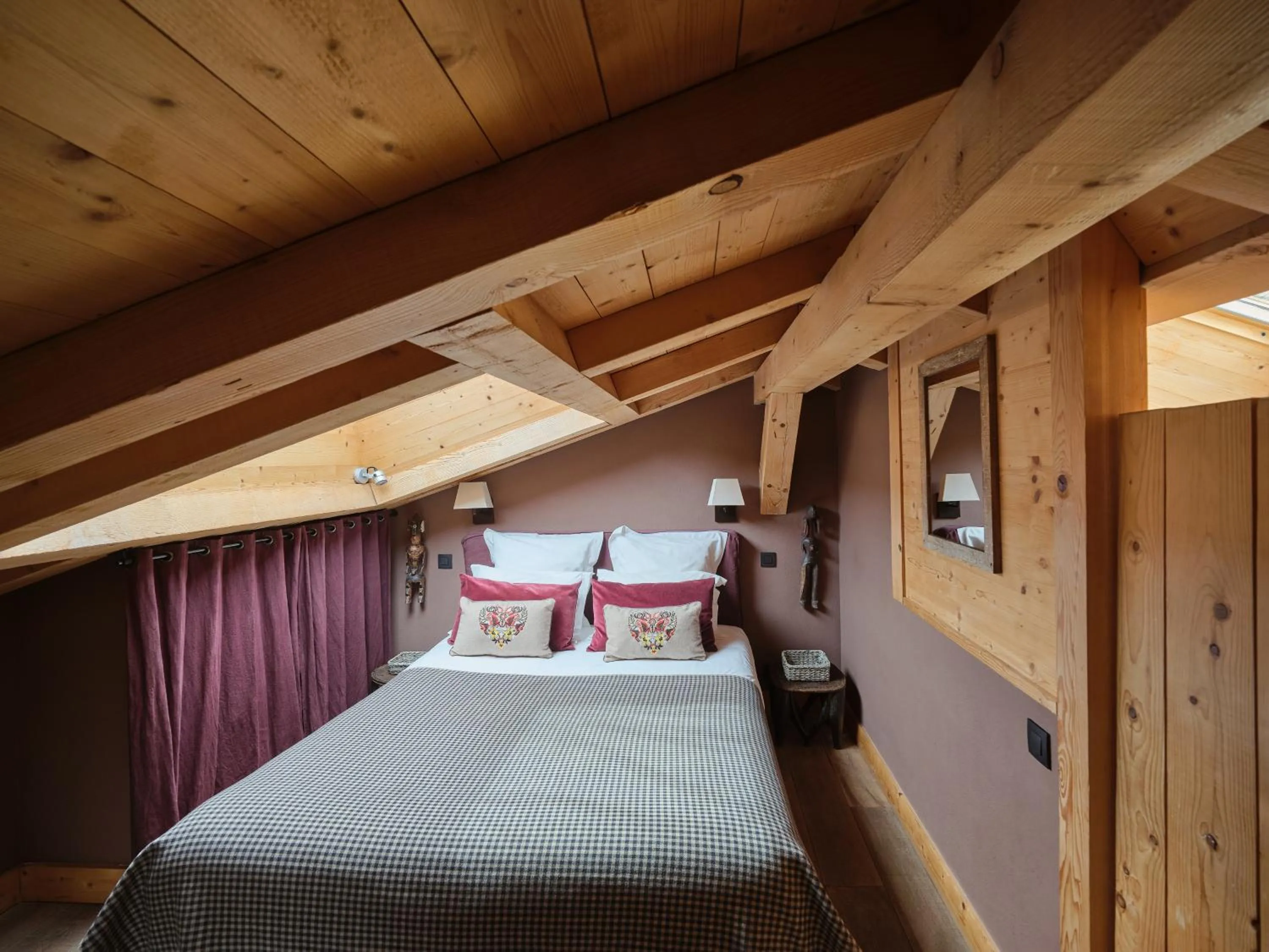 Bedroom, Bed in Les Rives d'Argentière