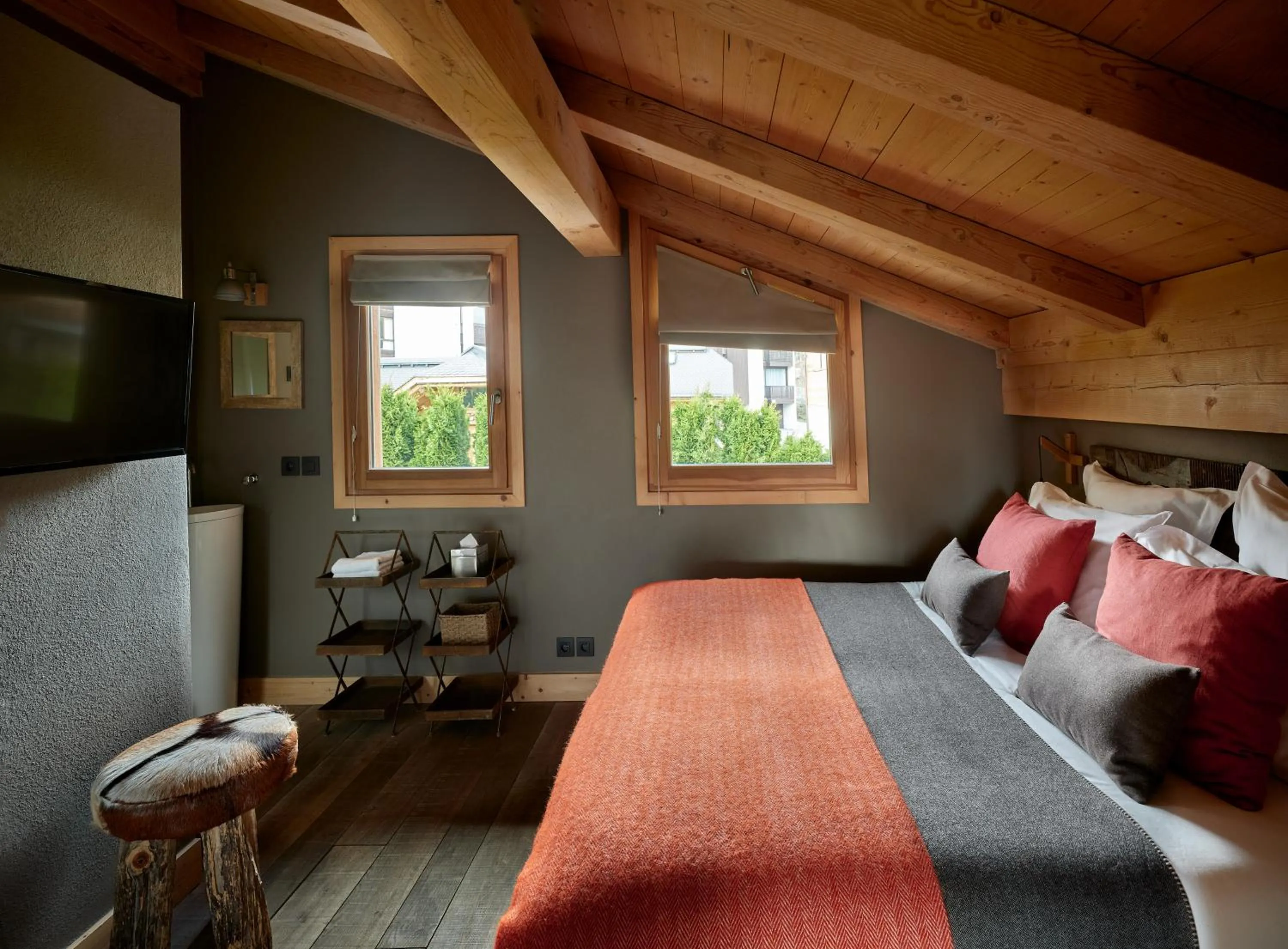 Bed in Les Rives d'Argentière