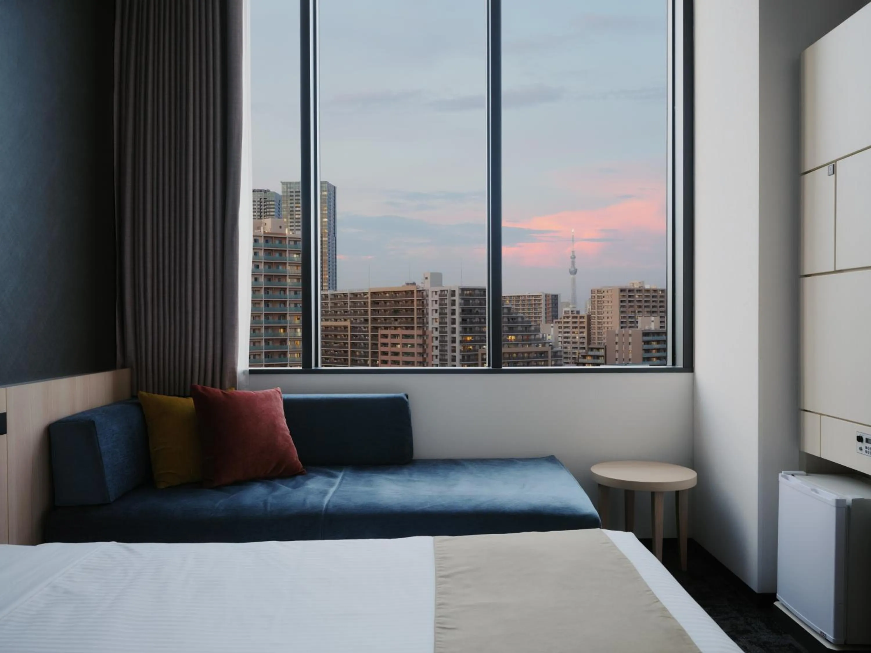 Bed in hotel MONday Premium TOYOSU