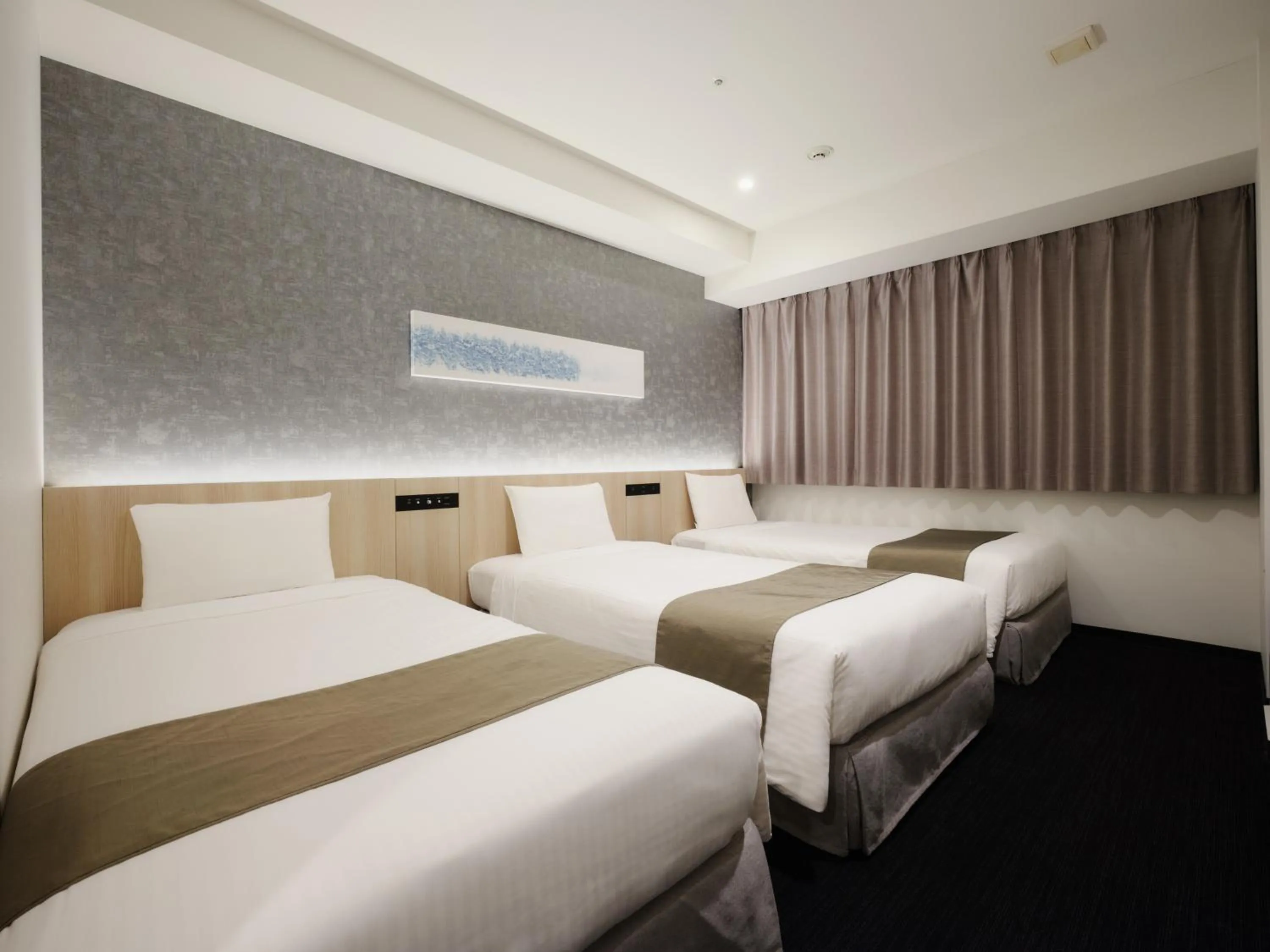 Bed in hotel MONday Premium TOYOSU