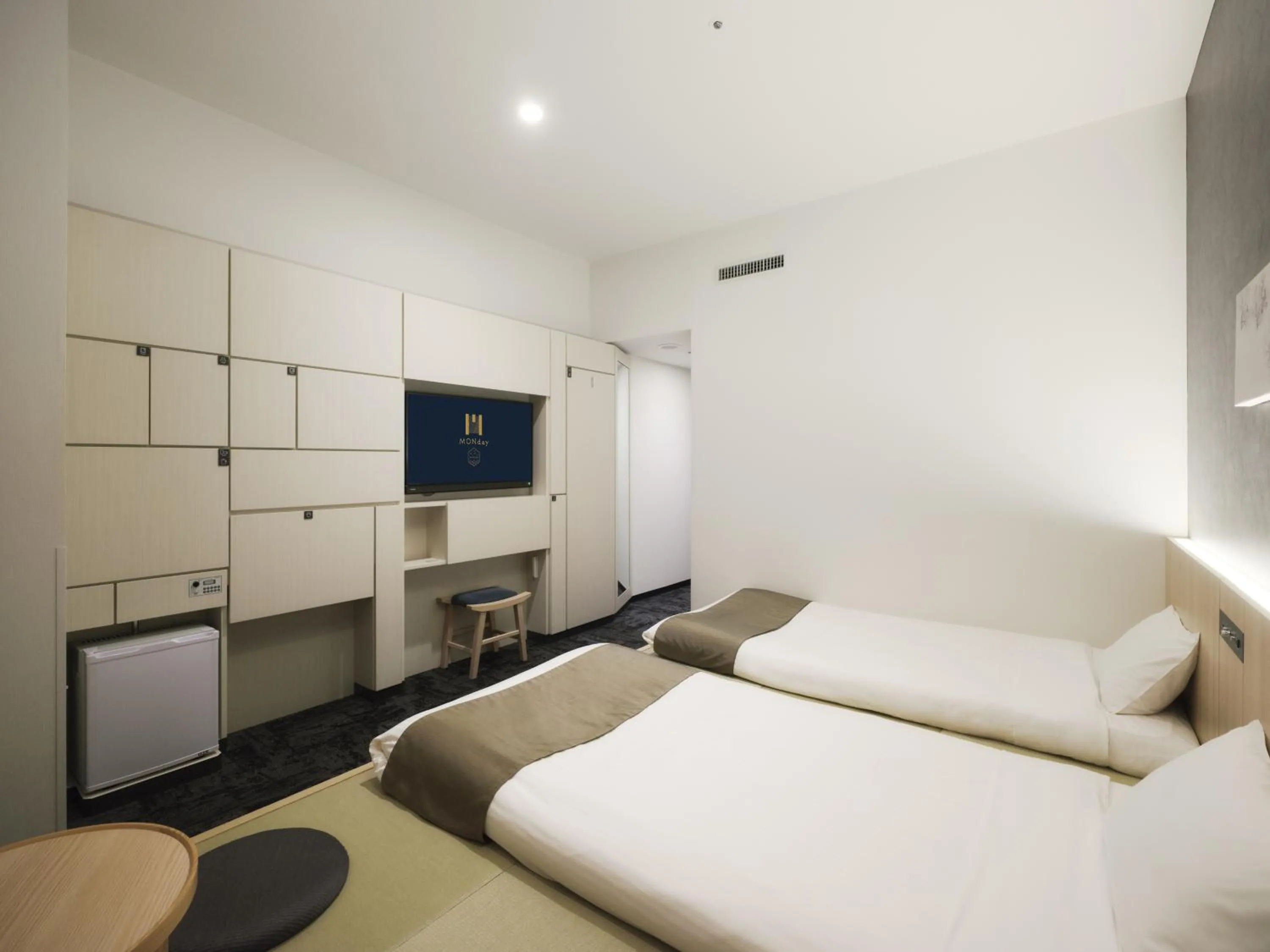 Bed in hotel MONday Premium TOYOSU