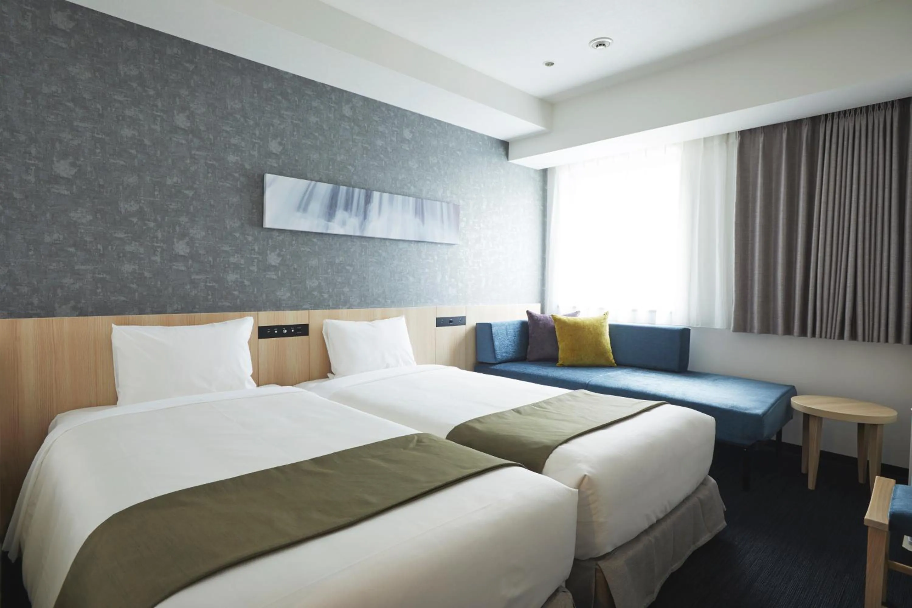 Photo of the whole room, Bed in hotel MONday Premium TOYOSU