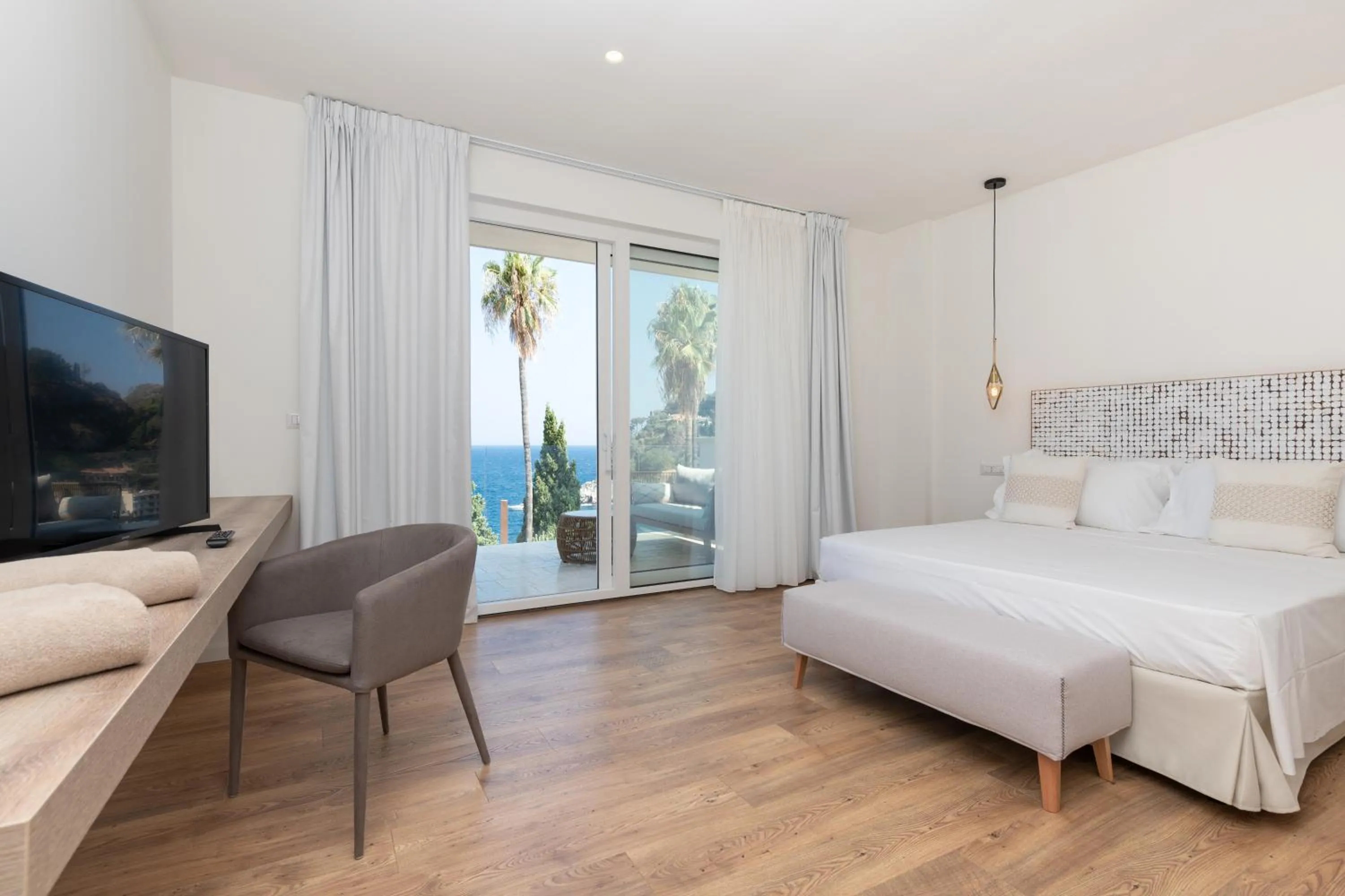 Bed in Iancu Charme Apartments