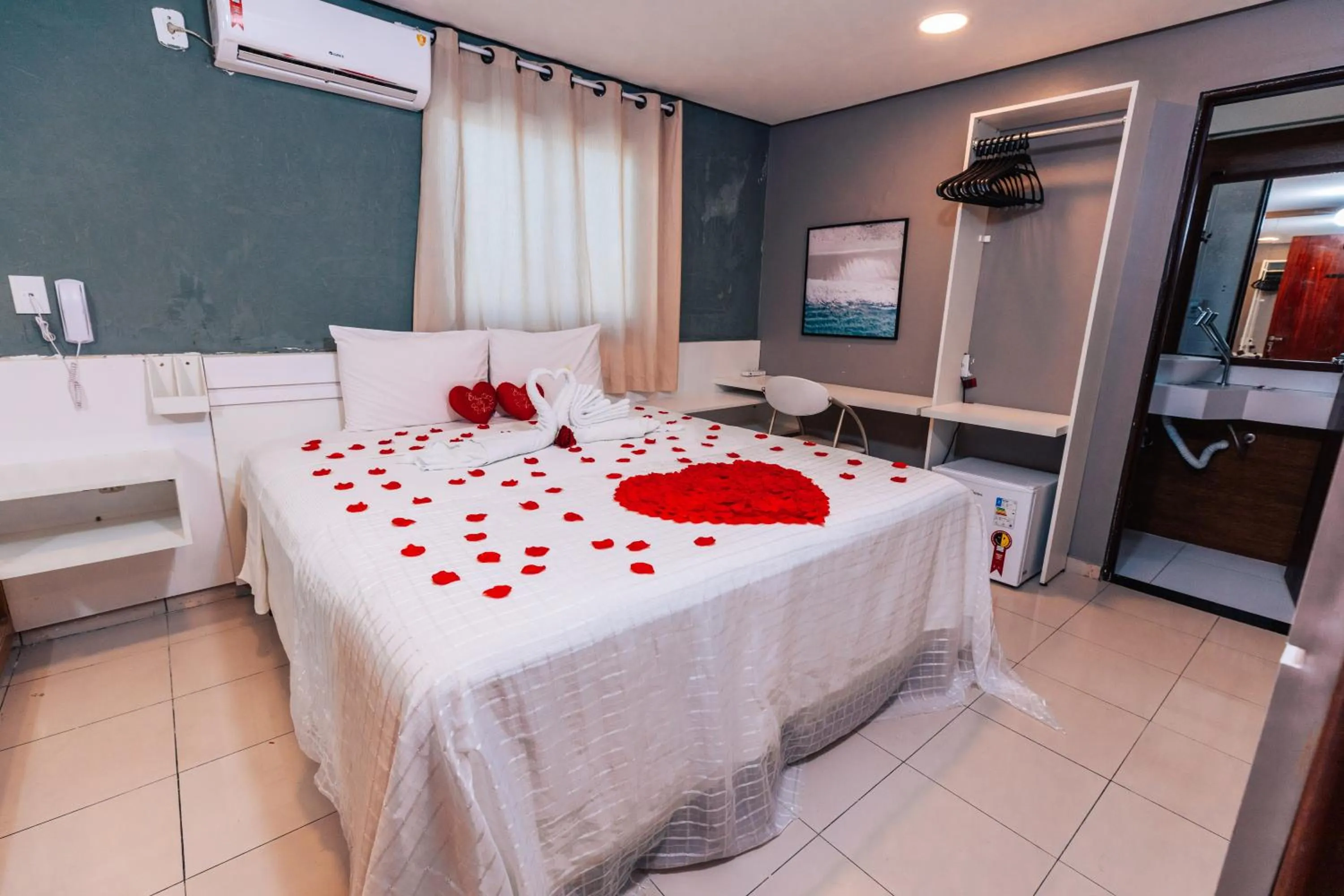 Photo of the whole room, Bed in Pousada Capital das Águas