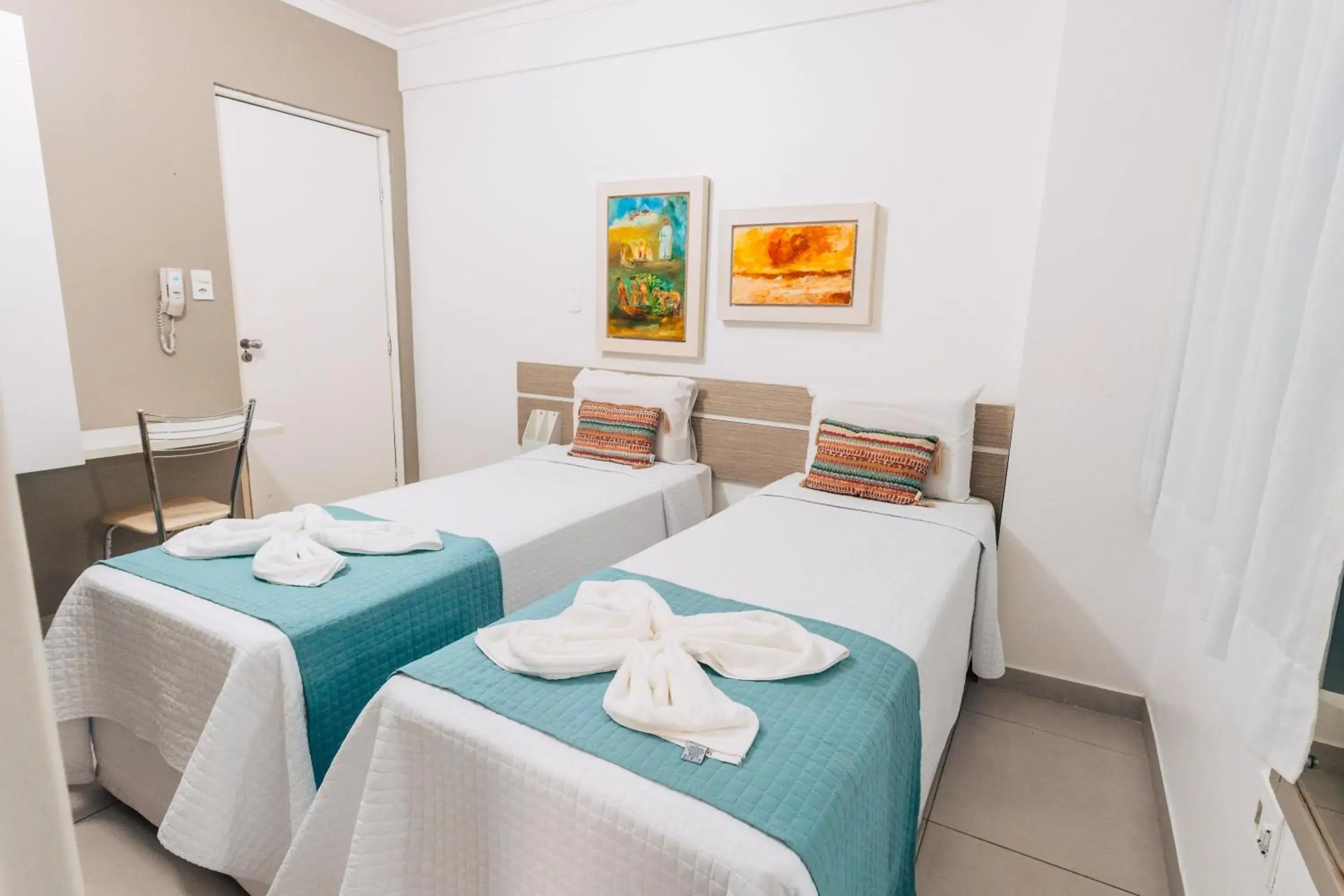 Standard Twin Room in Pousada Capital das Águas Standard Twin Room in Pousada Capital das Águas