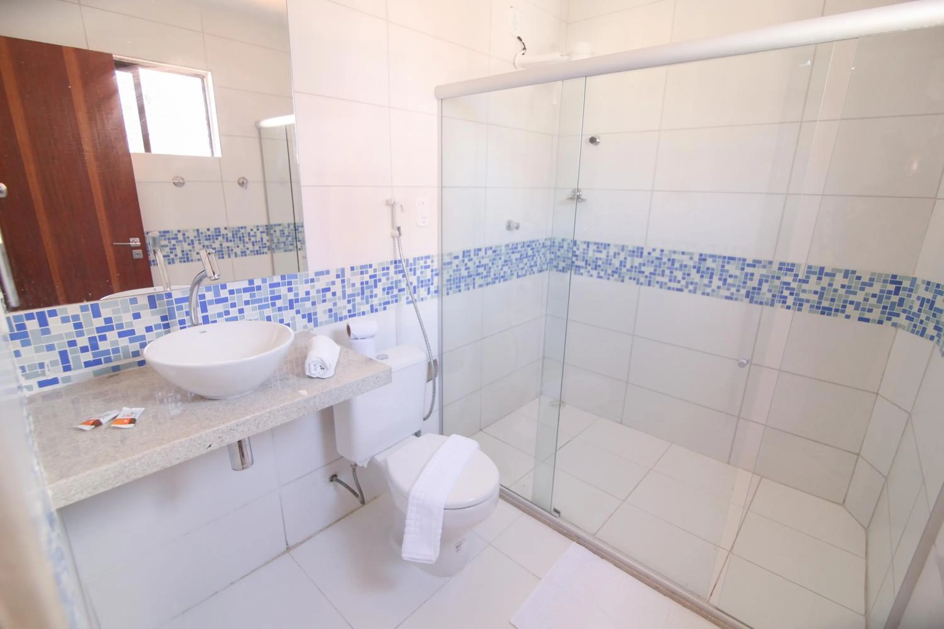 Shower in Pousada Capital das Águas