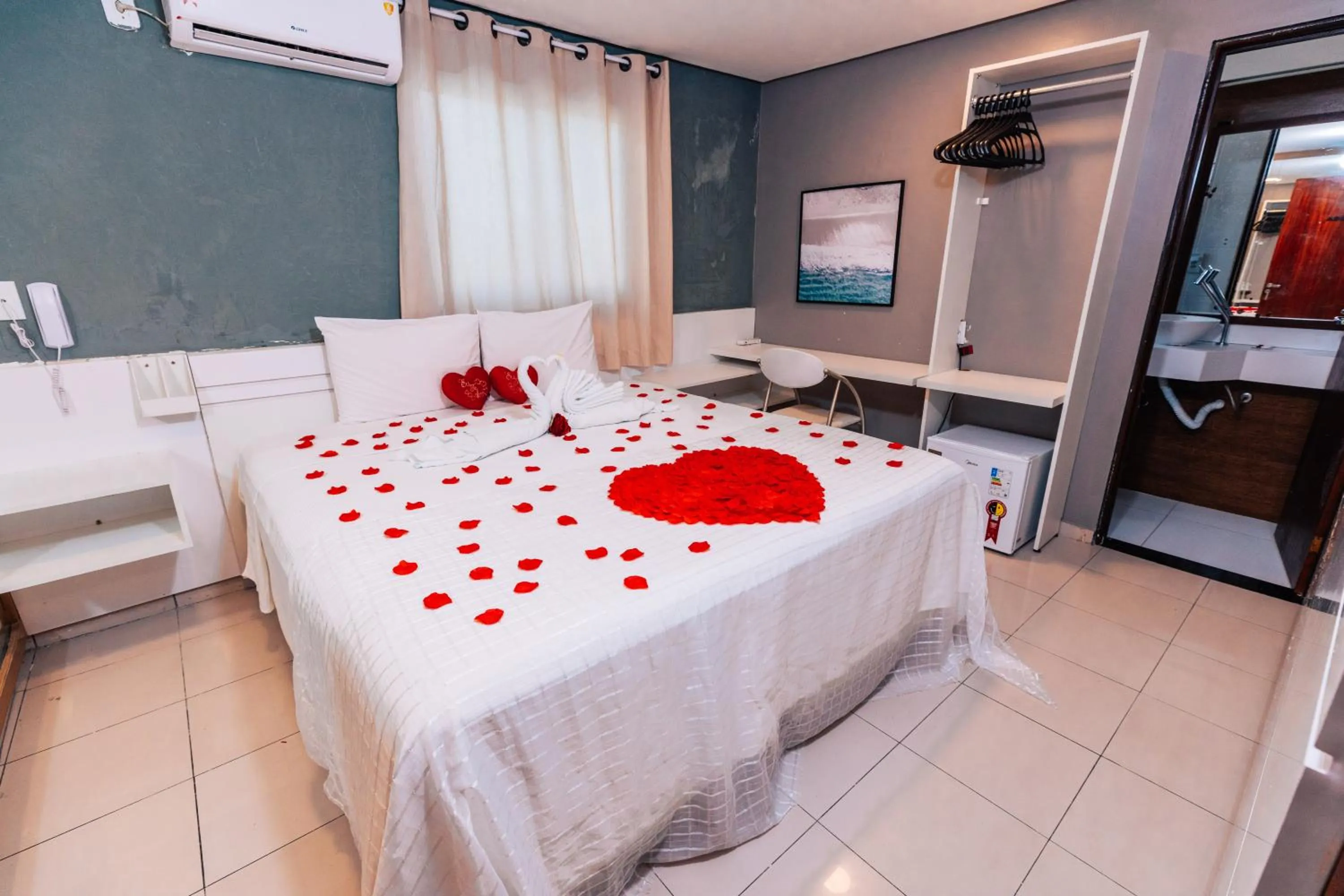 Photo of the whole room, Bed in Pousada Capital das Águas