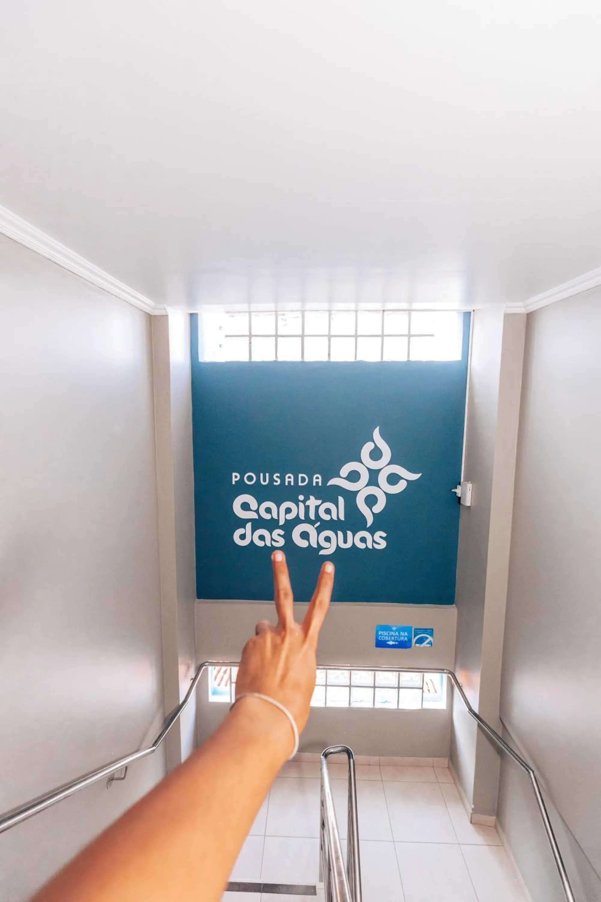 Logo/Certificate/Sign in Pousada Capital das Águas