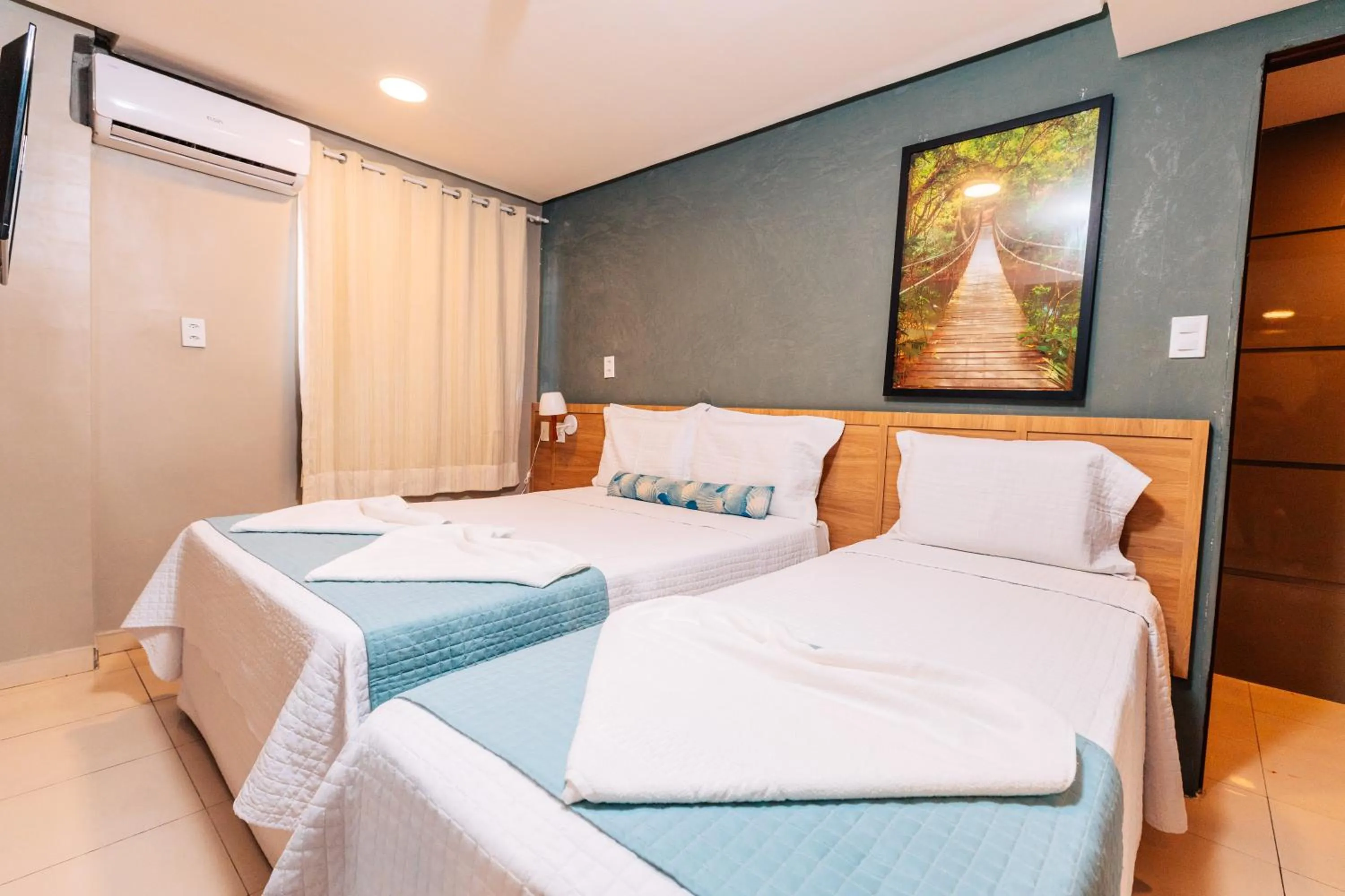 Photo of the whole room, Bed in Pousada Capital das Águas