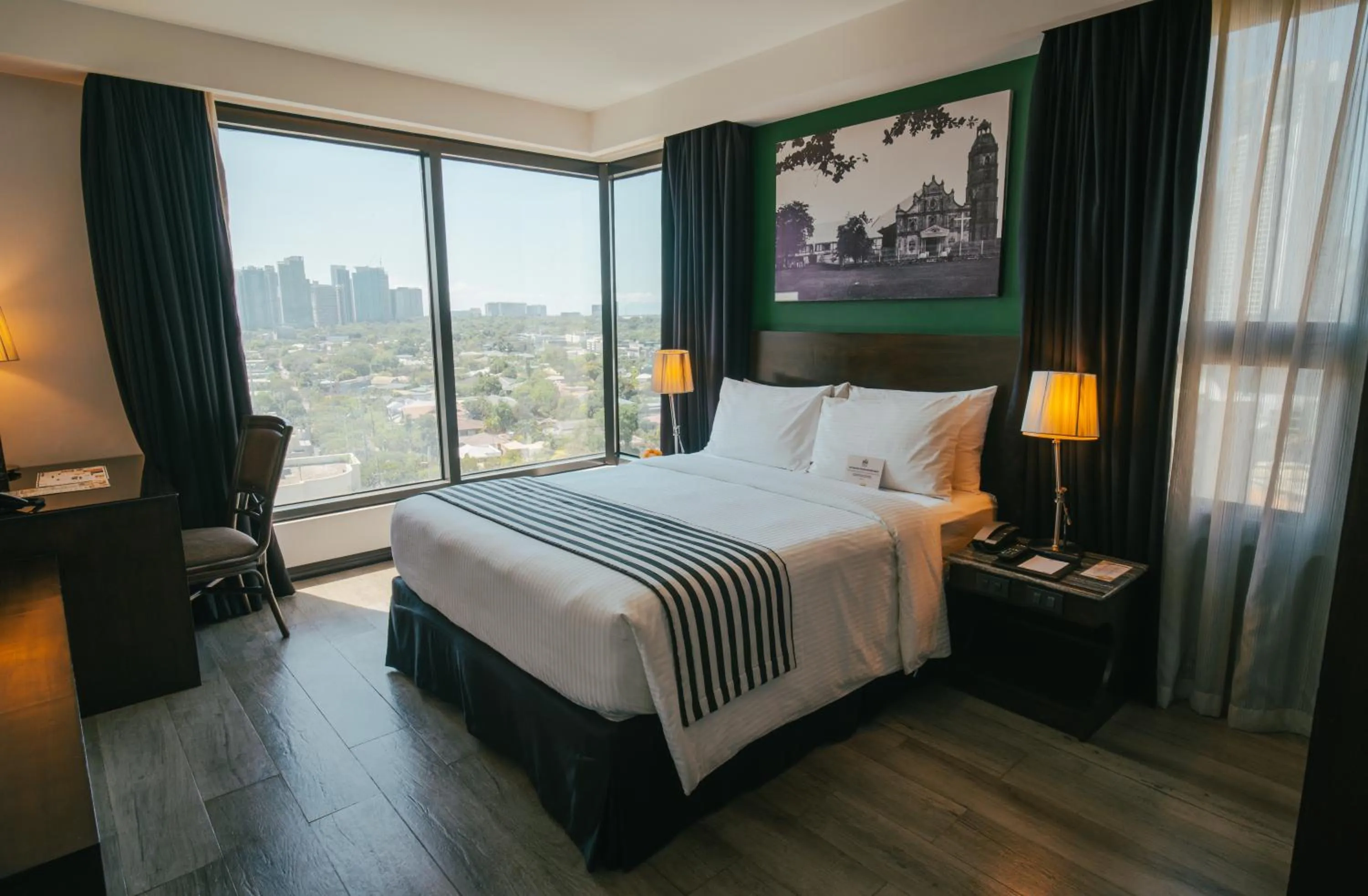 View (from property/room), Bed in 1898 Hotel Colonia En Las Filipinas