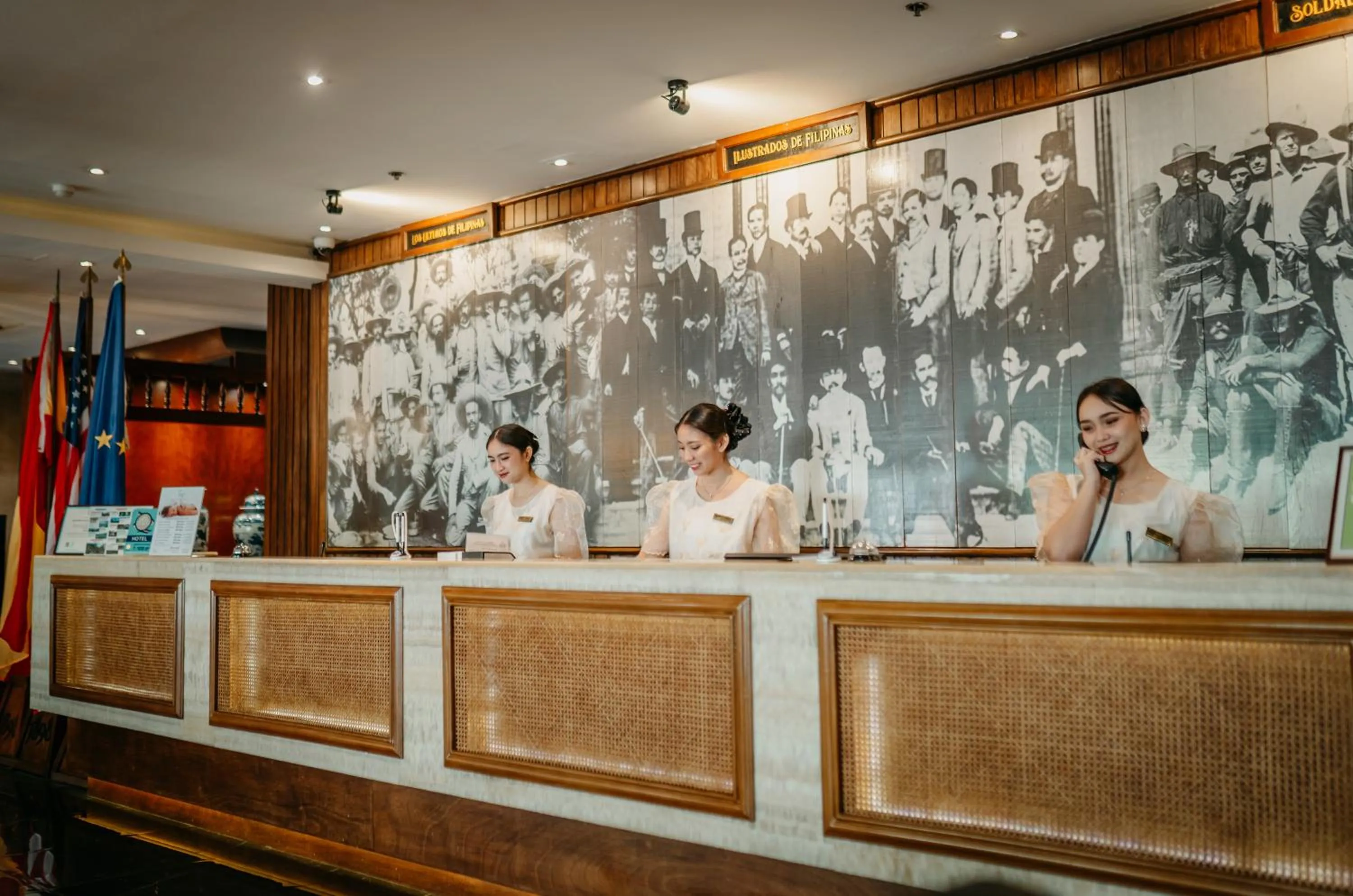 Lobby or reception in 1898 Hotel Colonia En Las Filipinas