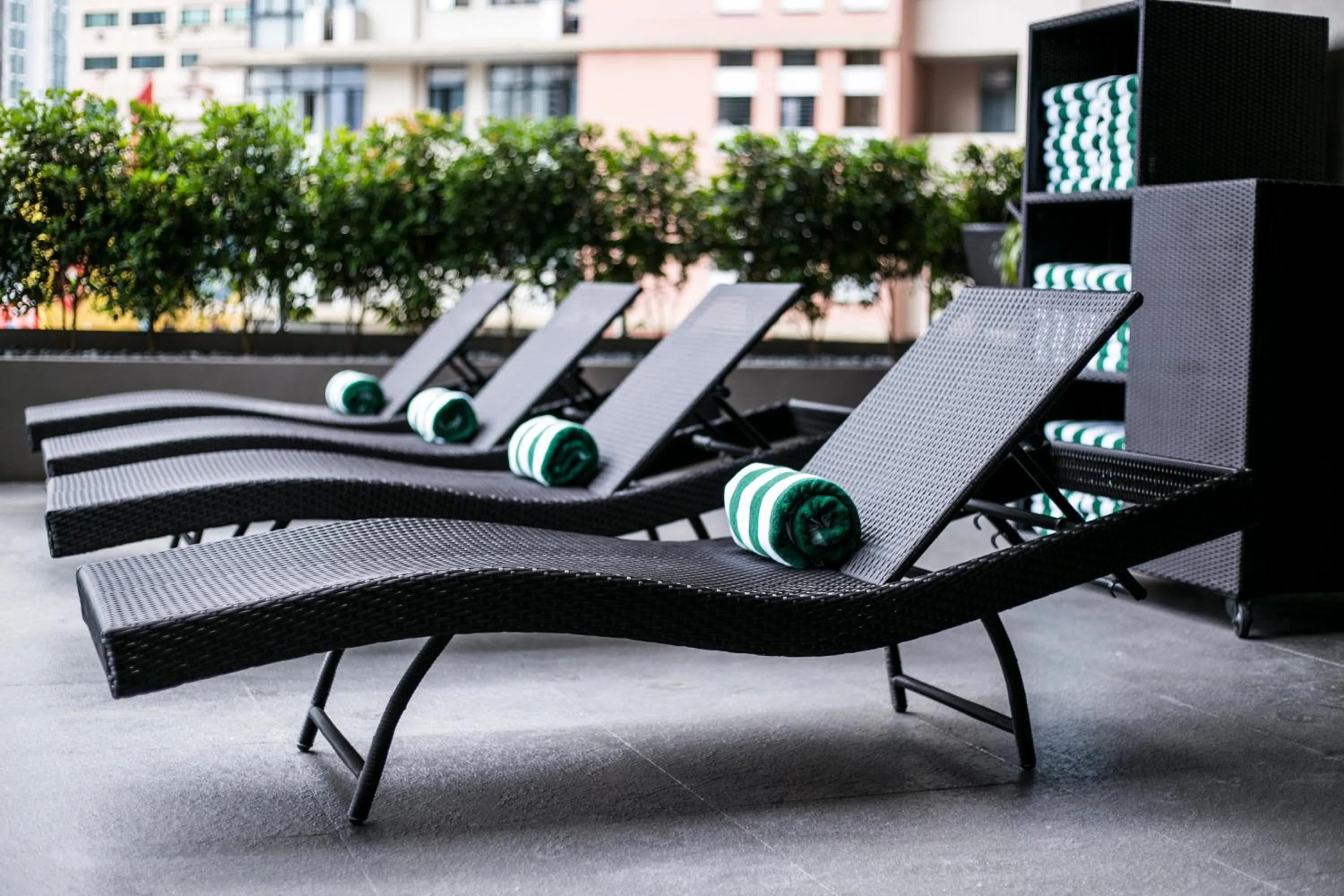 Swimming pool in 1898 Hotel Colonia En Las Filipinas