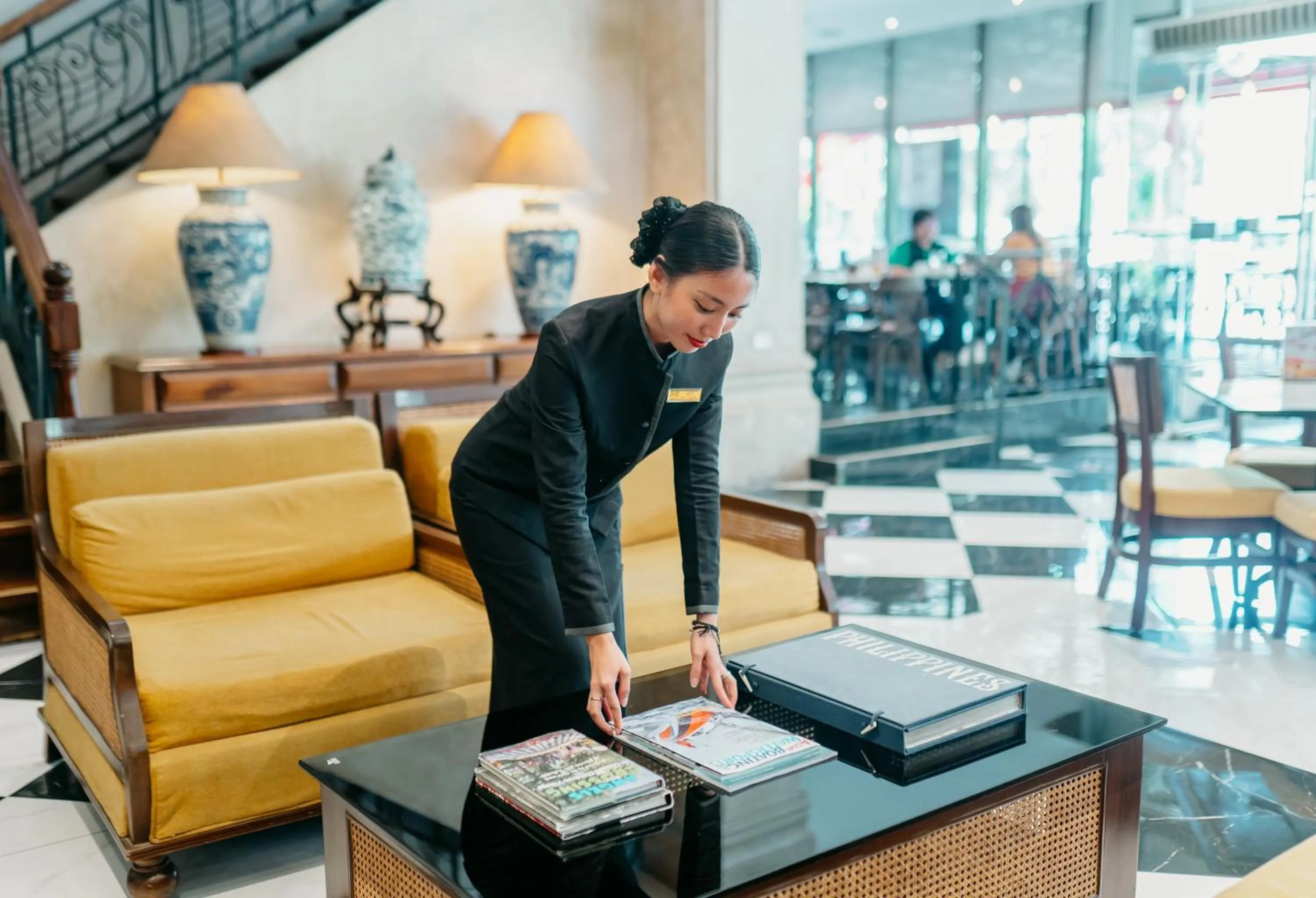 Lobby or reception in 1898 Hotel Colonia En Las Filipinas