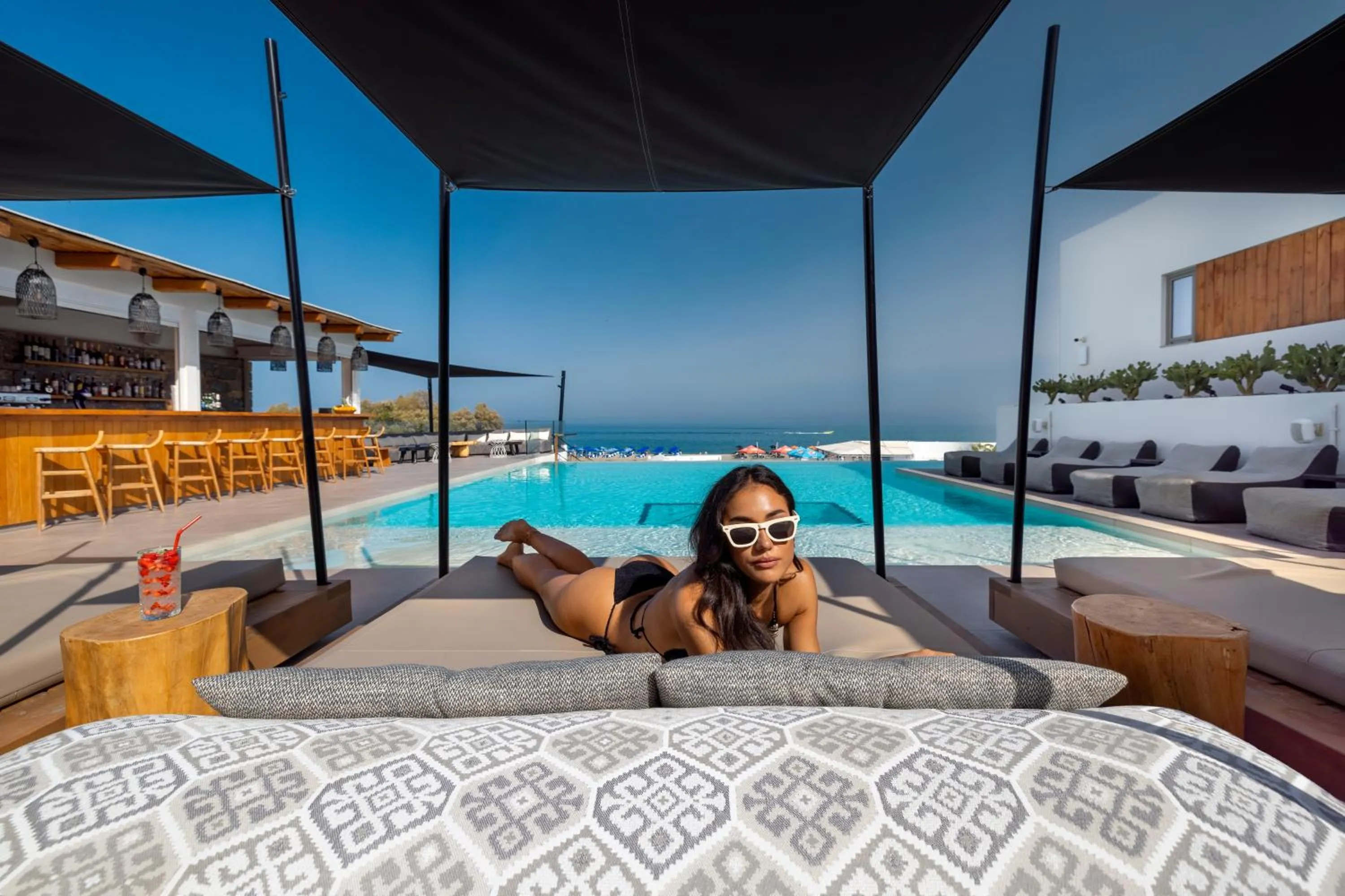 Swimming pool in Atermono Boutique Resort & Spa