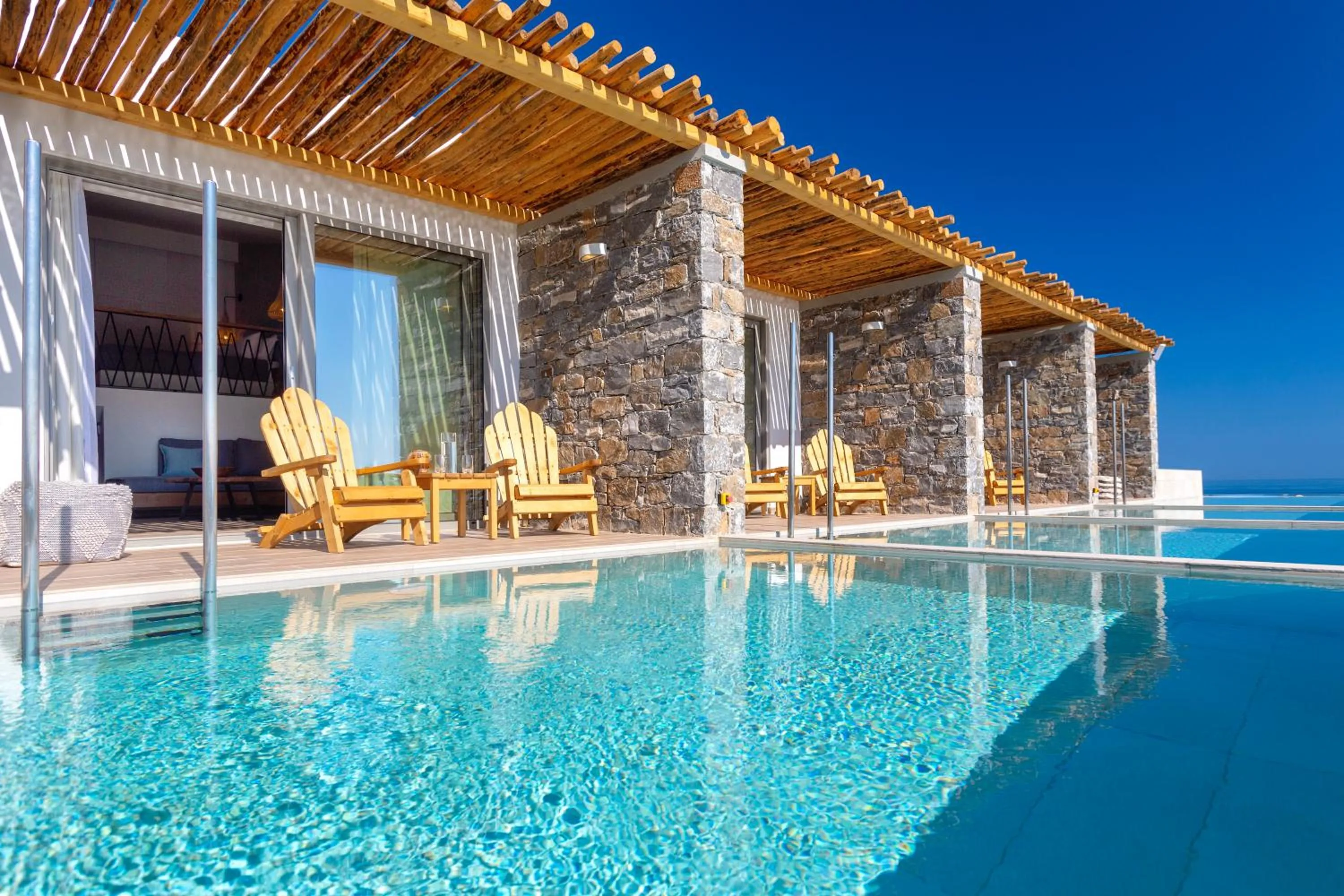 Pool view in Atermono Boutique Resort & Spa