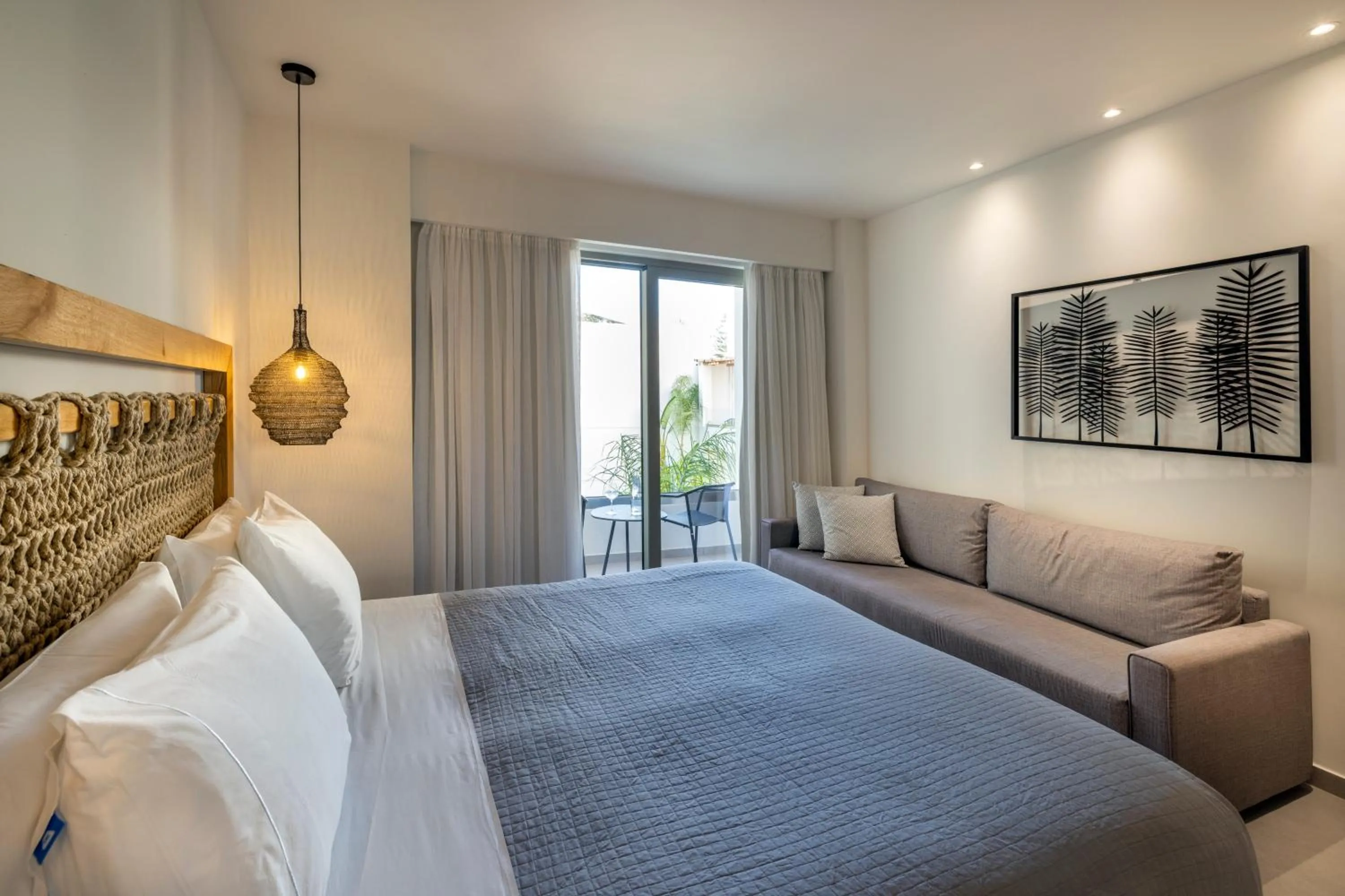 View (from property/room), Bed in Atermono Boutique Resort & Spa