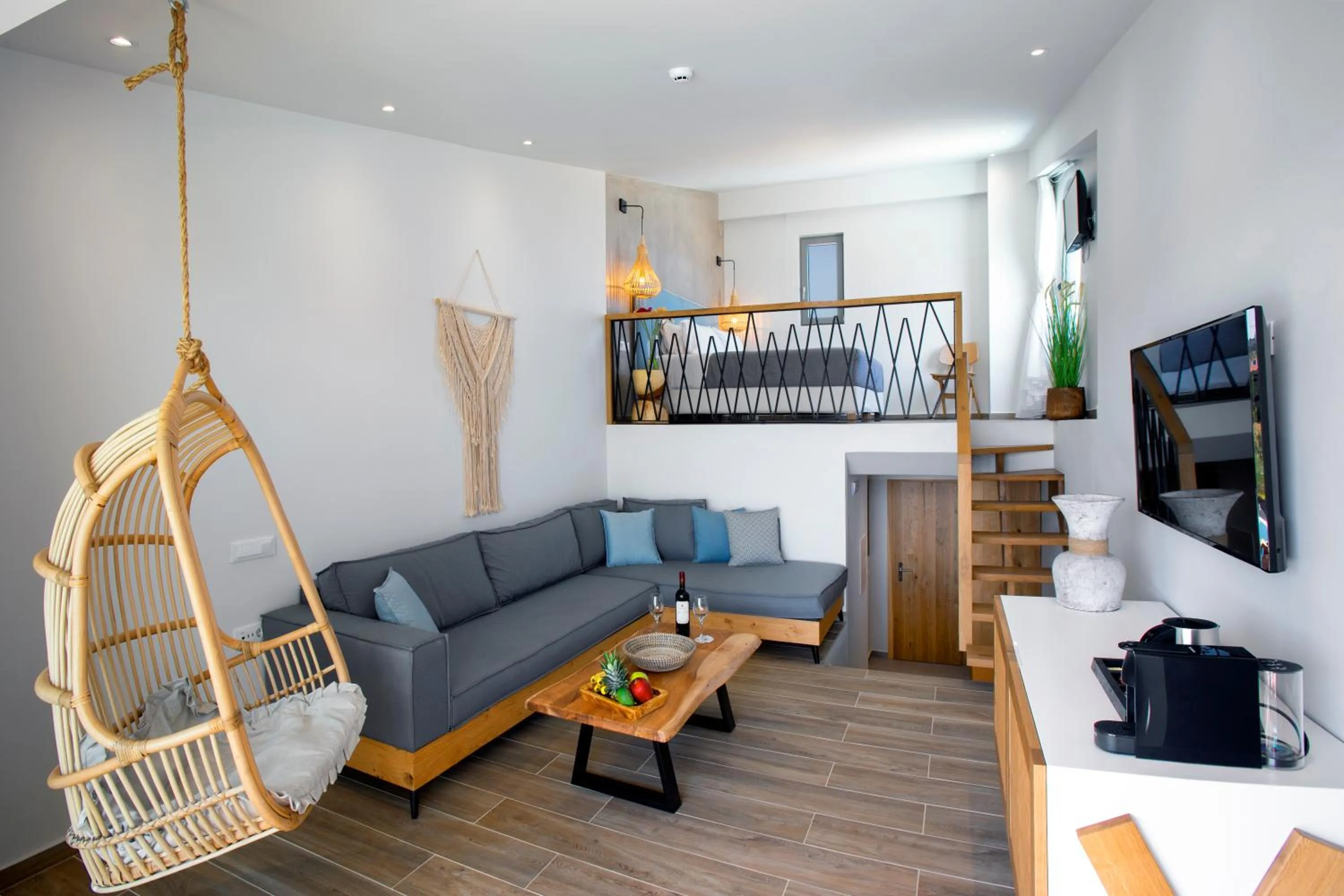 Living room in Atermono Boutique Resort & Spa