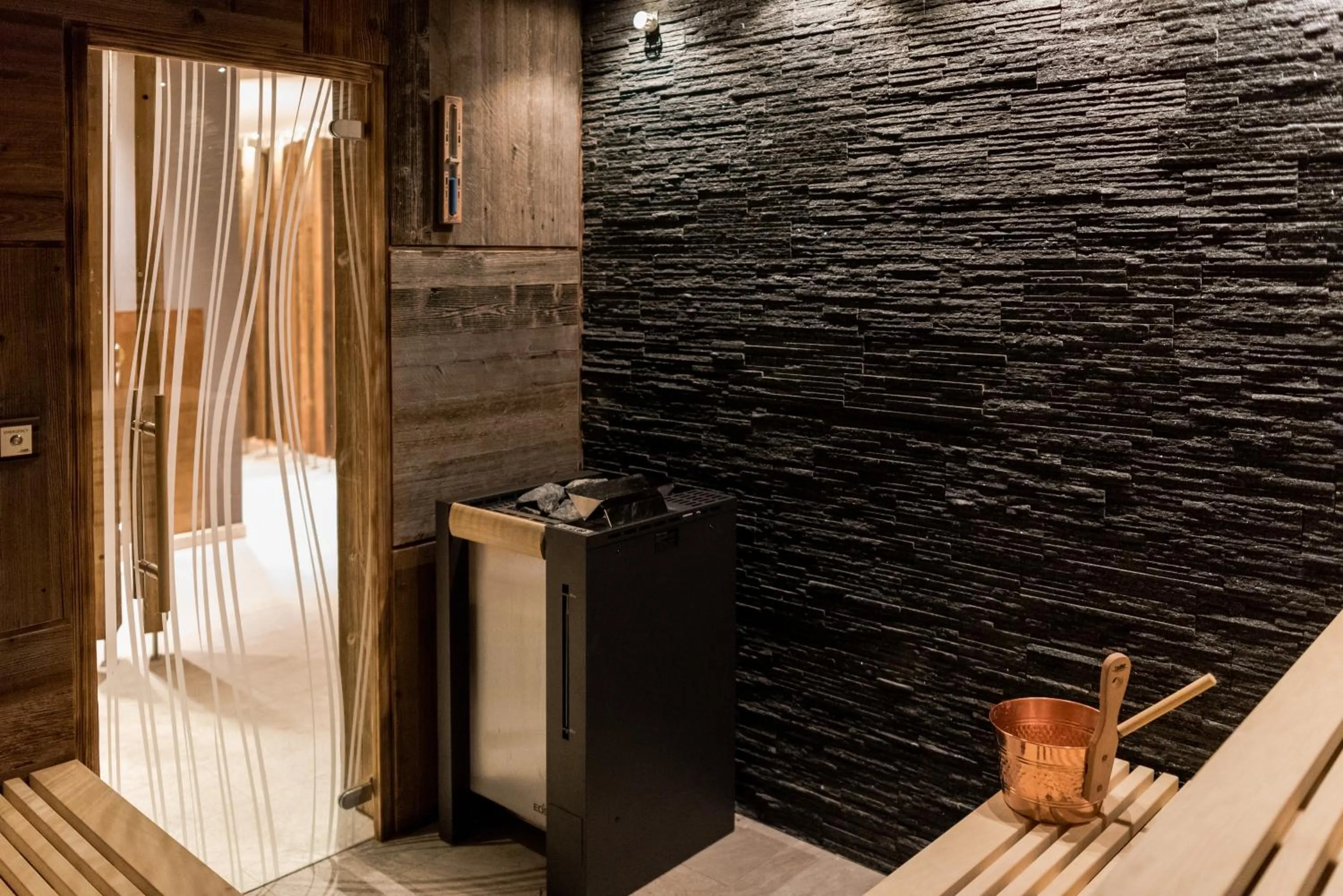 Sauna in Hotel Alaska